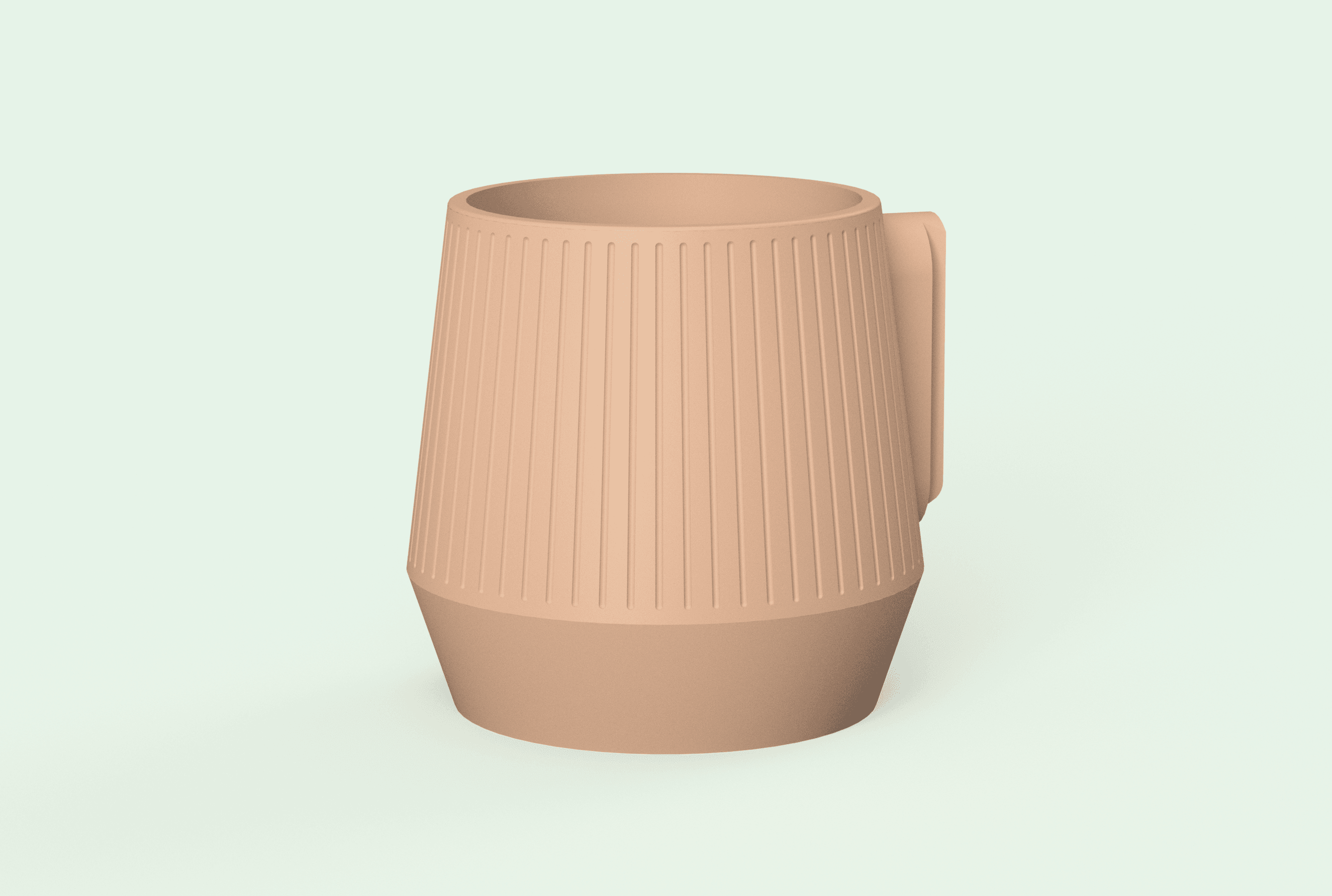 MCM Planter 3d model