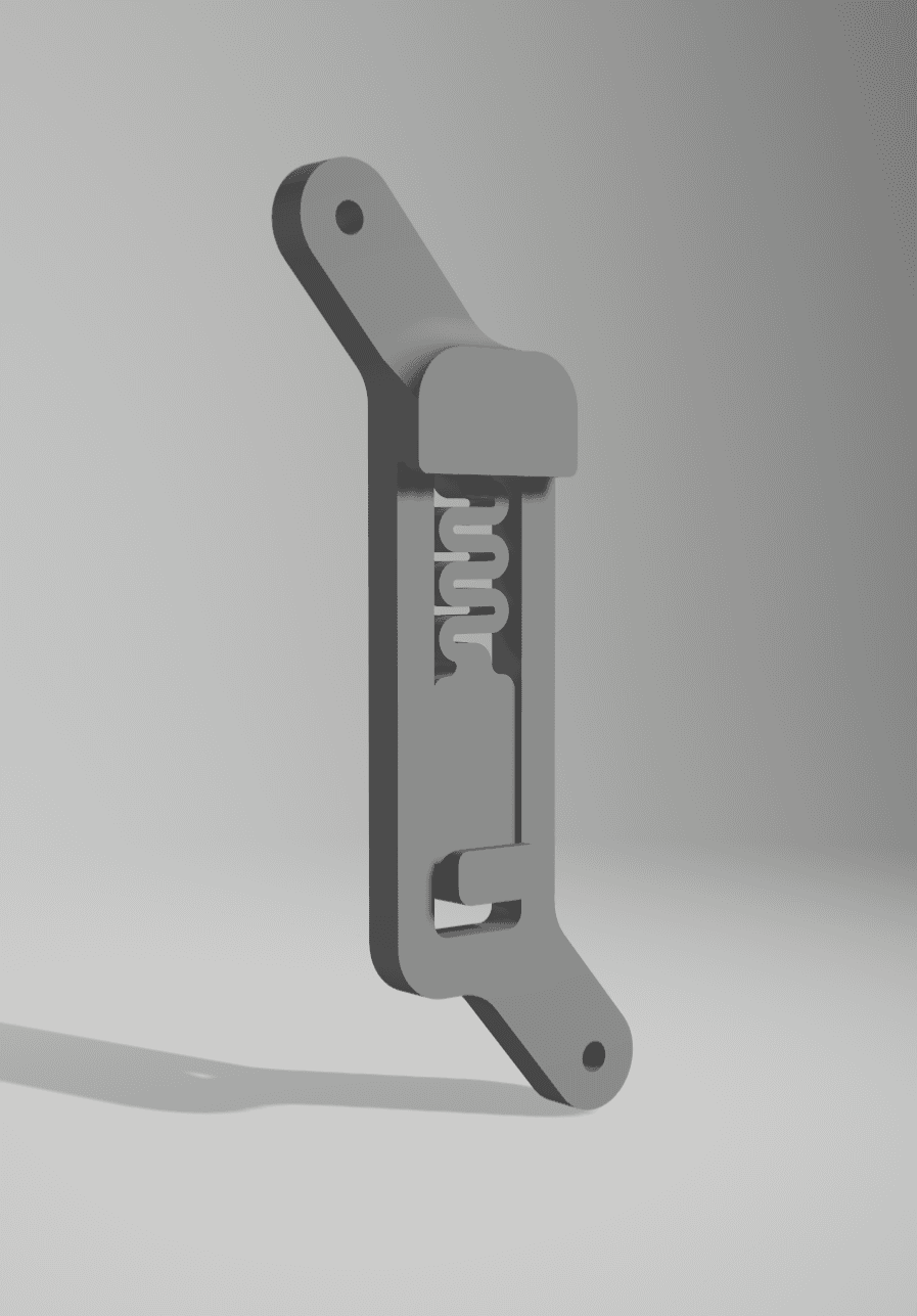 SSR DIN Rail Mount Voron Remix.stl 3d model