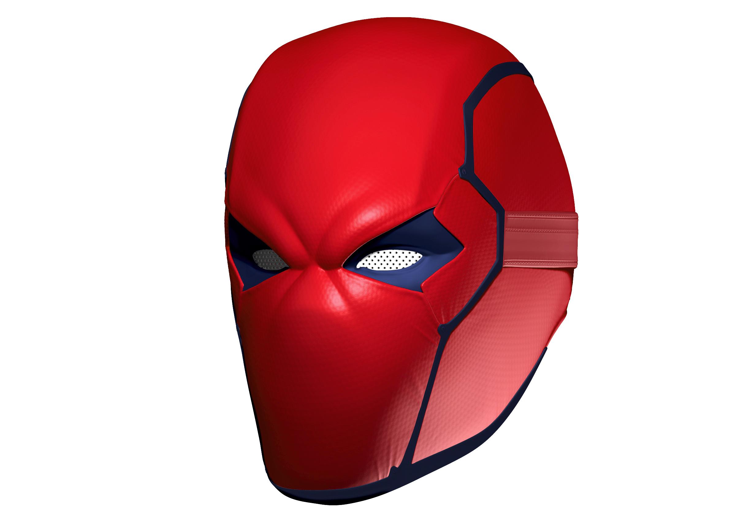 Red Hood Gotham knights Mask 3d model