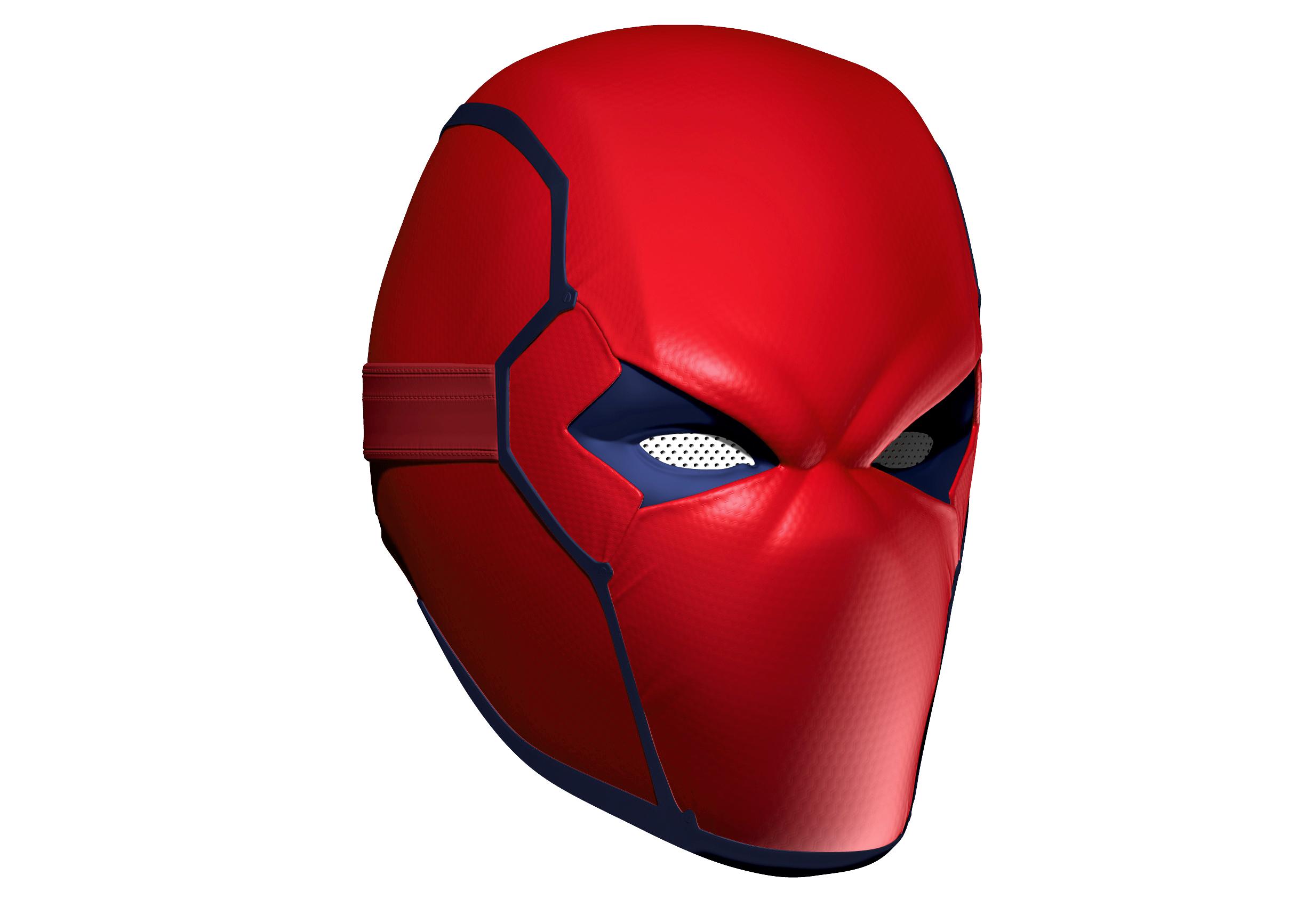 Red Hood Gotham knights Mask 3d model