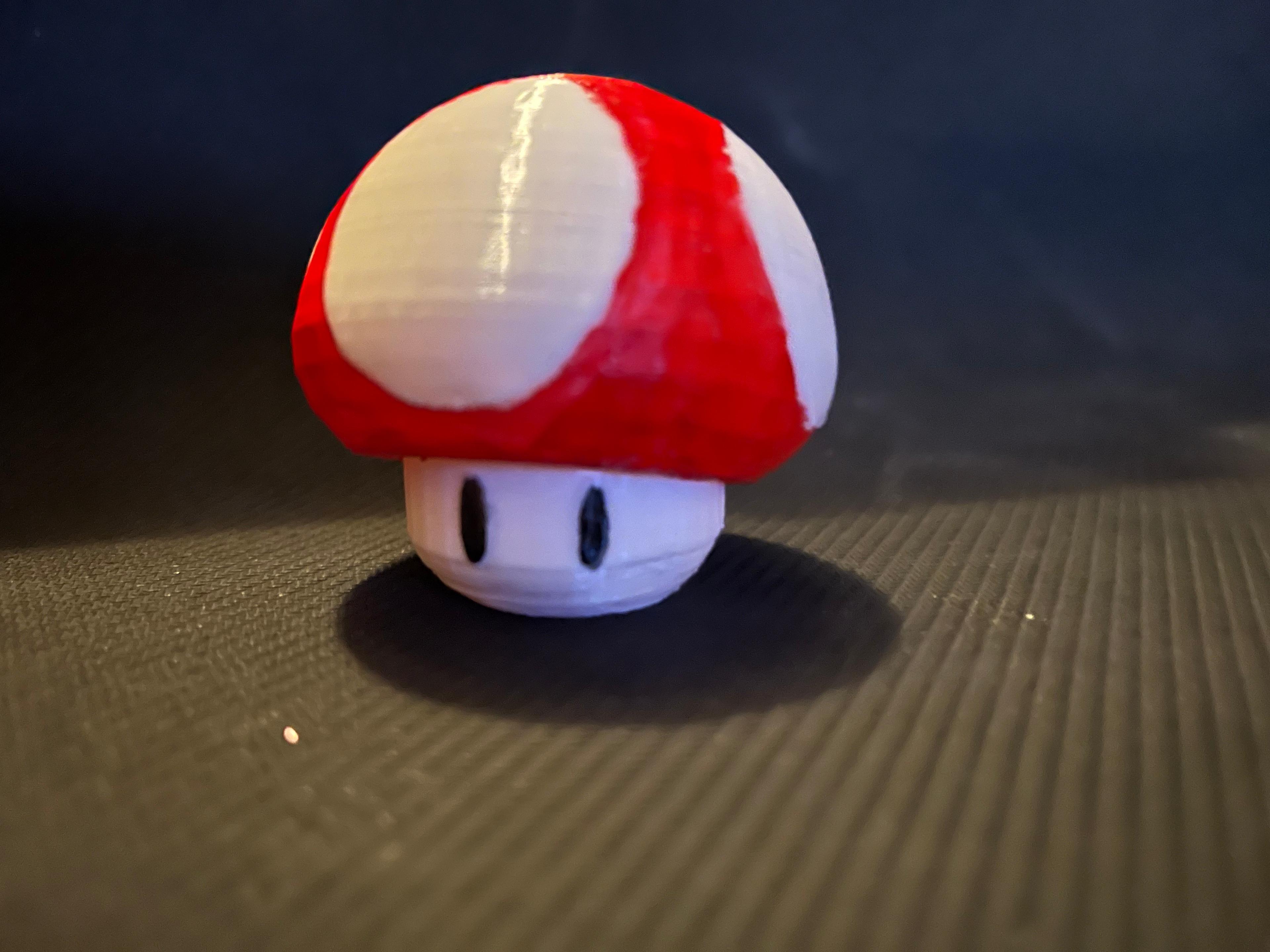 Mario mushroom container.stl 3d model