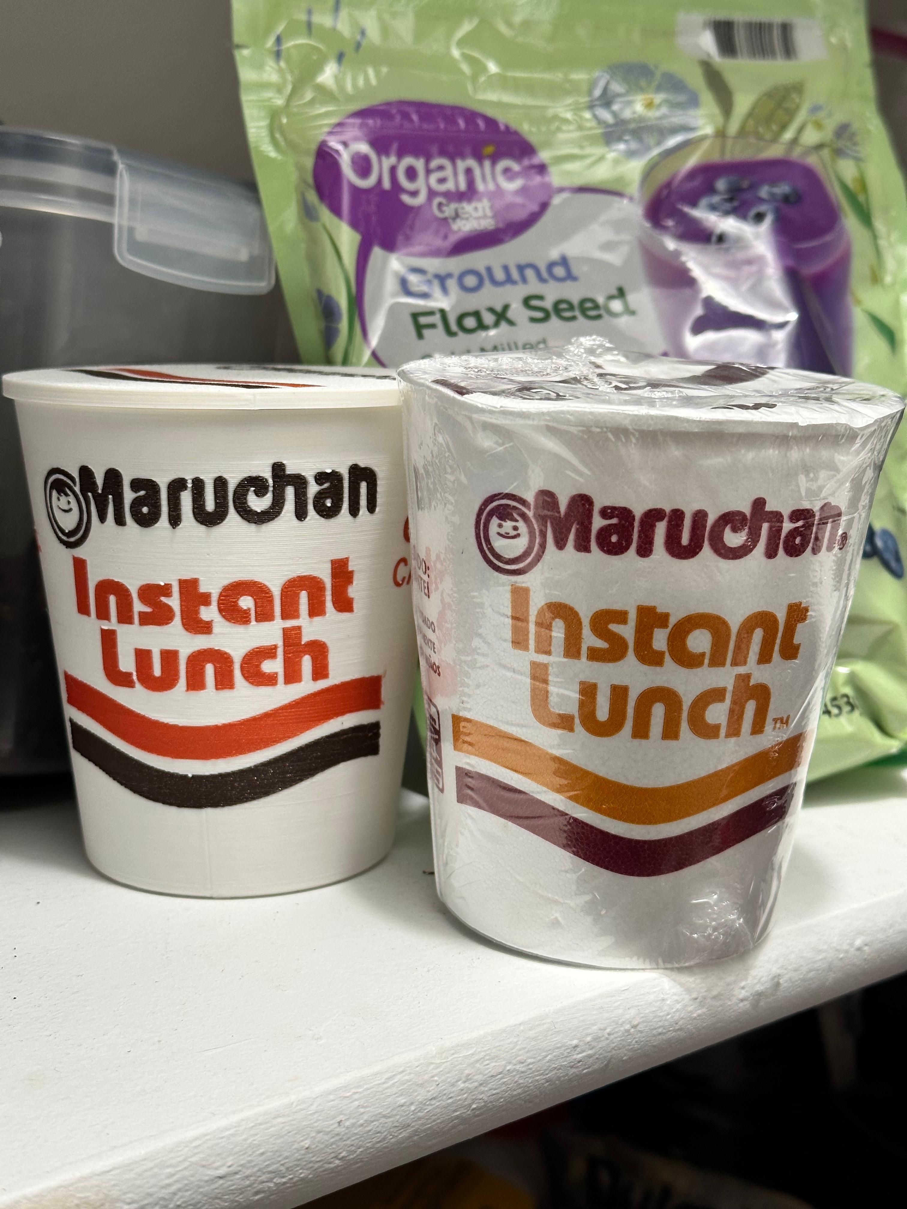 Cup O Noodles - Marachun Instant Lunch, Brand Stash Container; Hide in Plain Sight 3d model