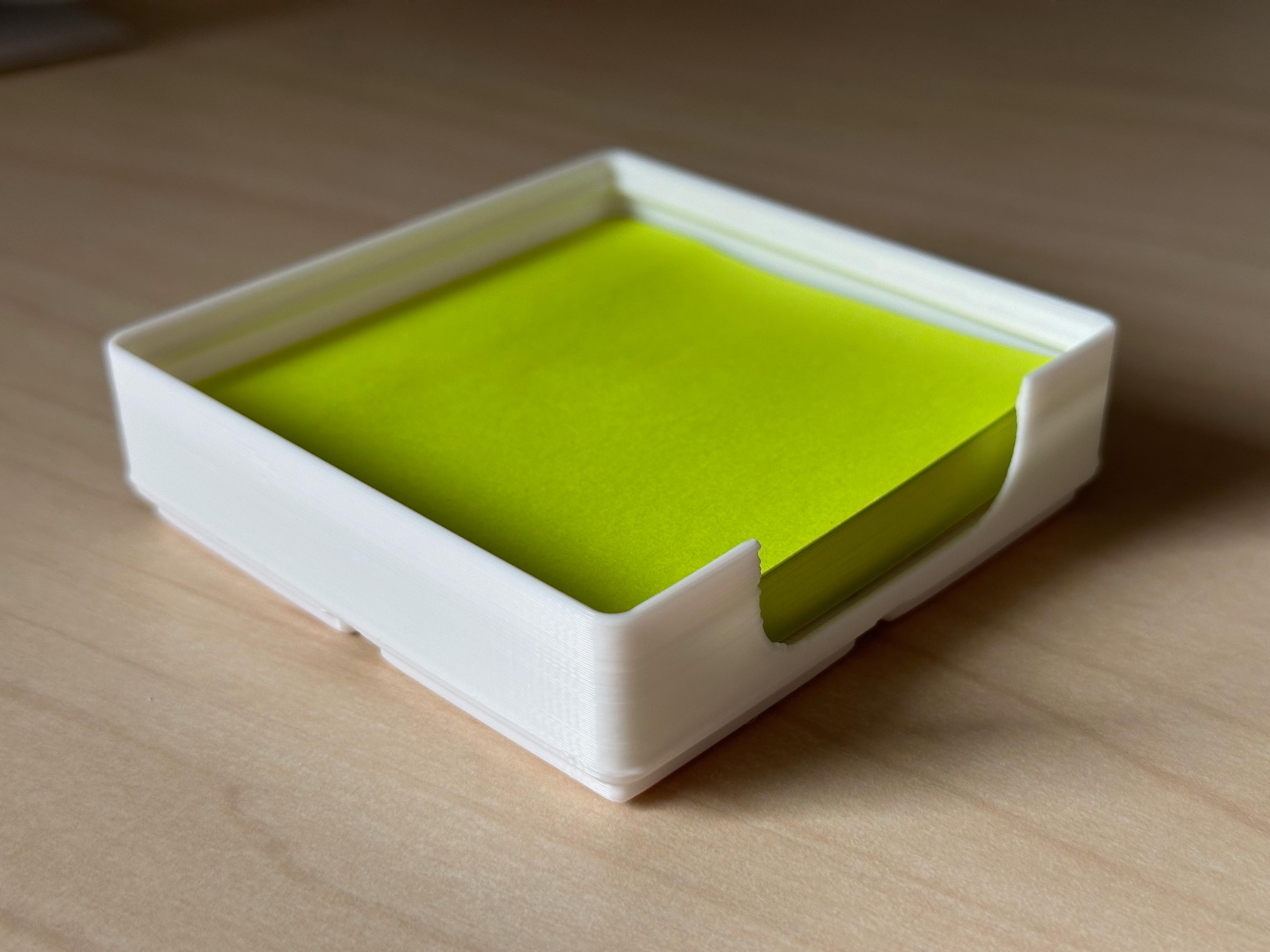 Gridfinity Post-It Sticky Note Holder 3d model