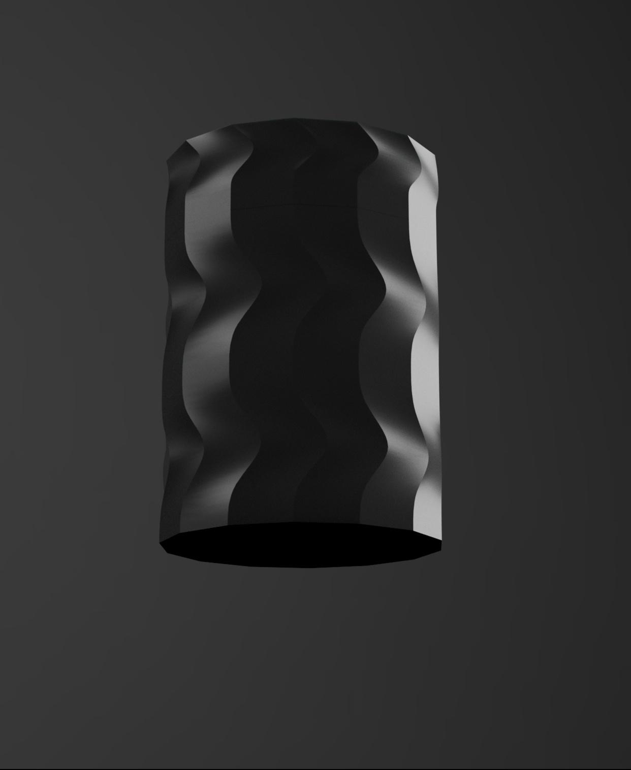 wavy jar (body).stl 3d model