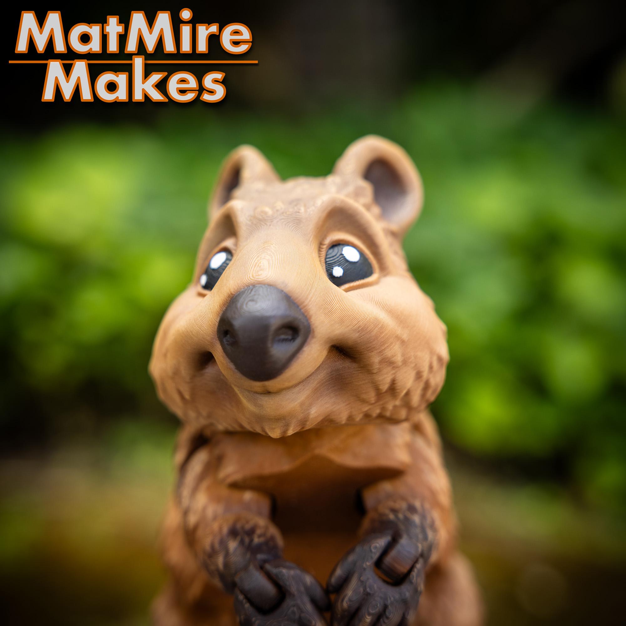 Quokka - Articulated Figure 3d model