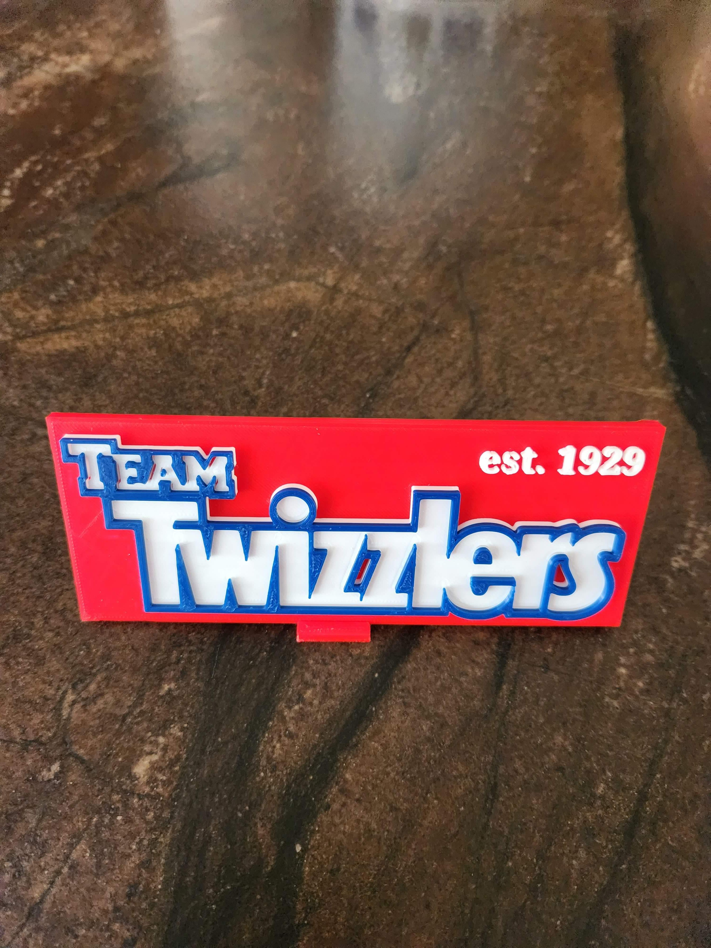 Team Twizzlers Sign 3d model