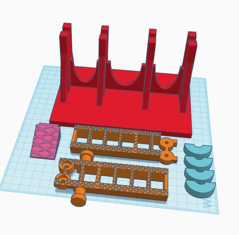 1:24 Scale RC Crawler Teeter Totter 3d model