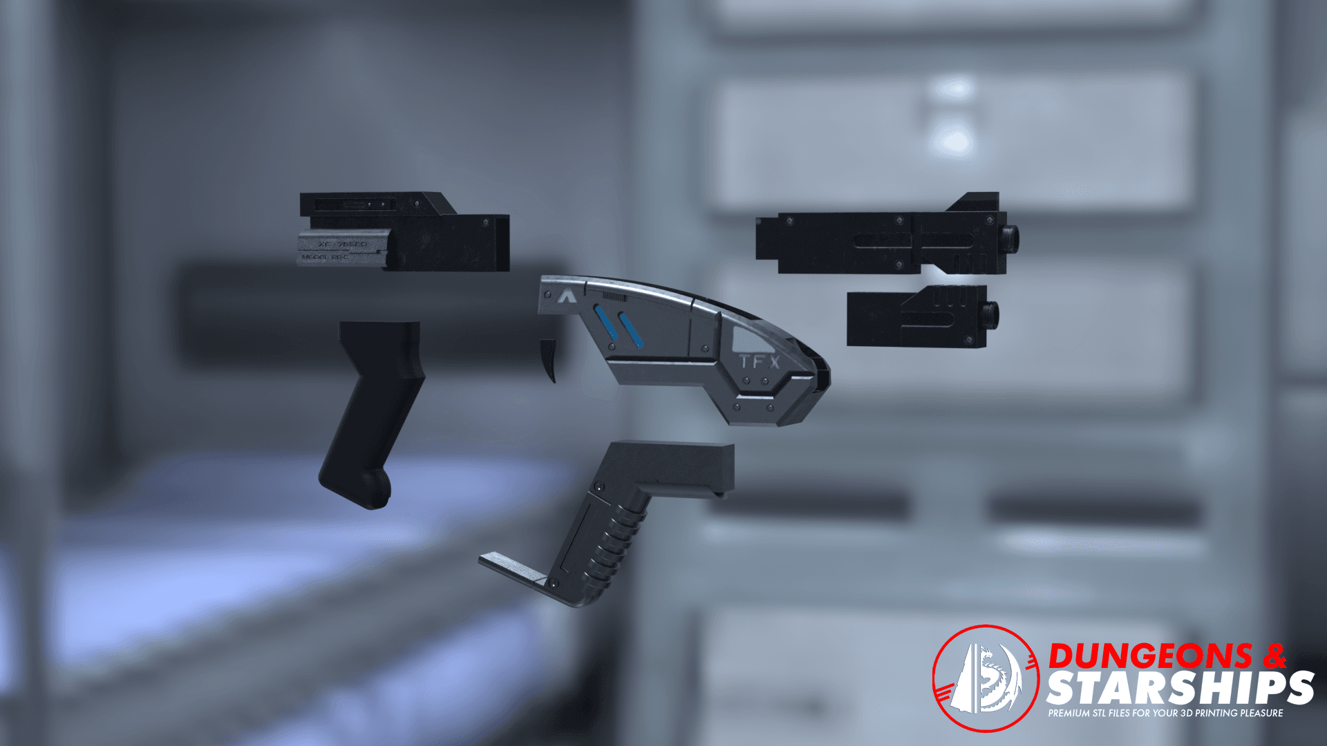 M3 Predator - Mass Effect 3d model