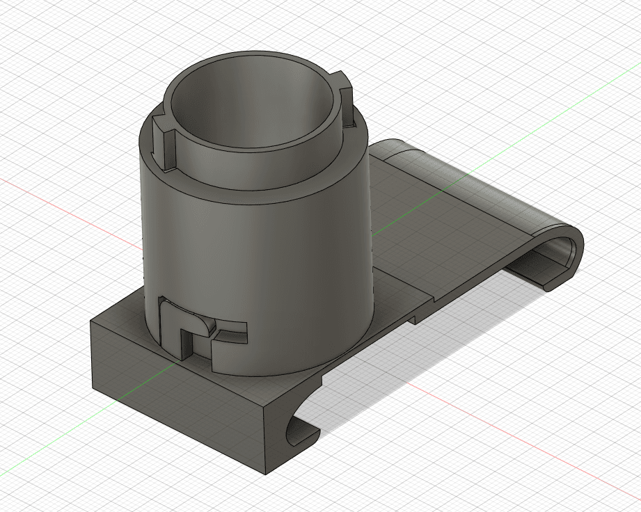 Microscope camera 3d model