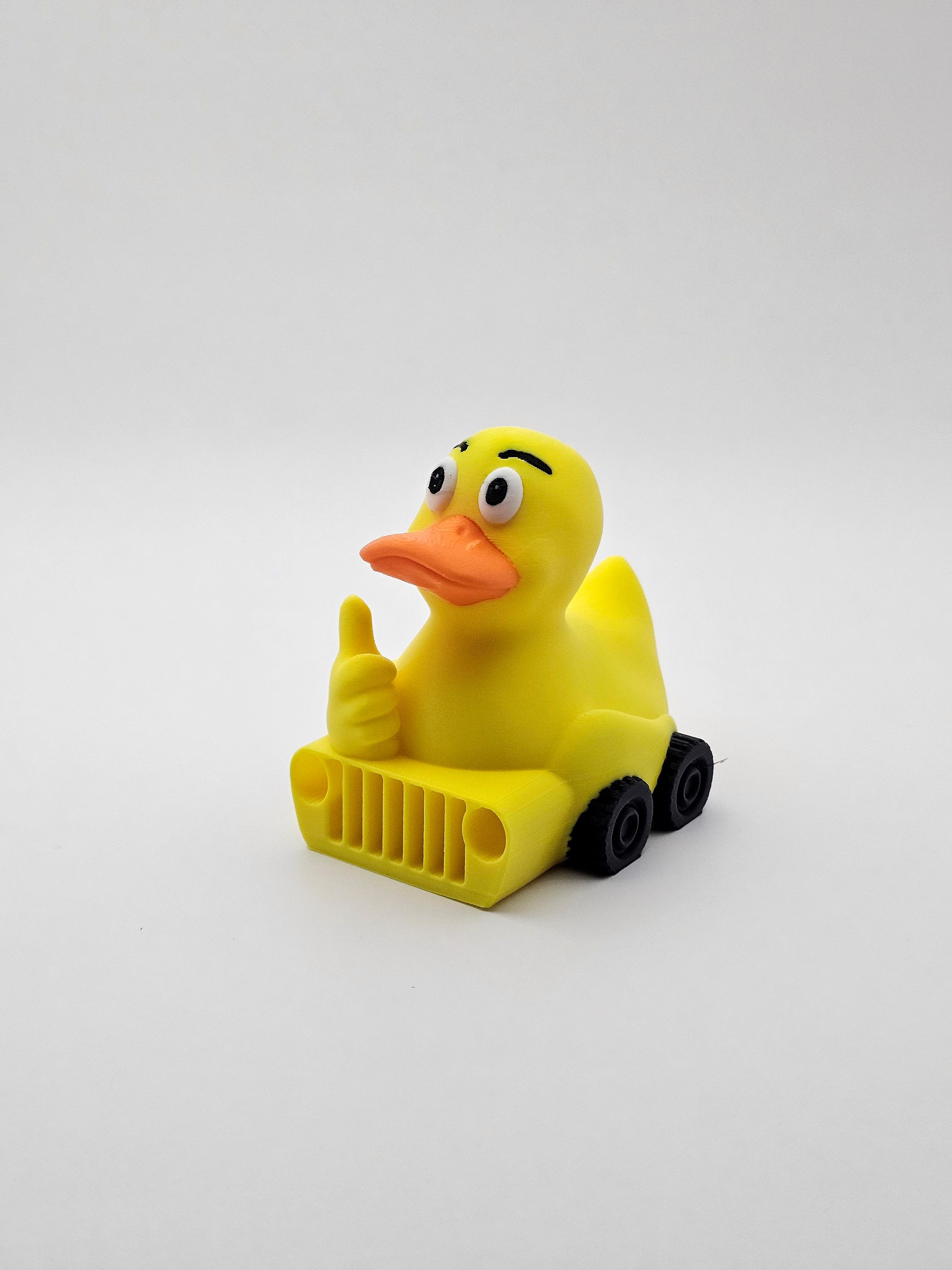 Rubber Duck Jeep Nice Set / 3MF Included / No Supports 3d model