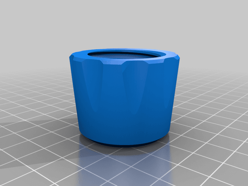 Raised 3d printer feet - with F3d File 3d model