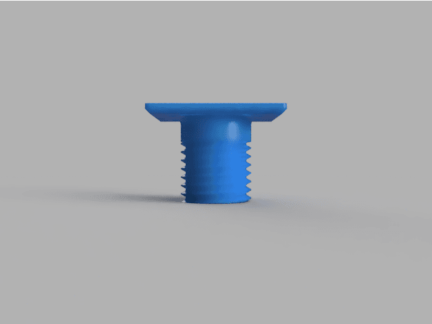 Raised 3d printer feet - with F3d File 3d model