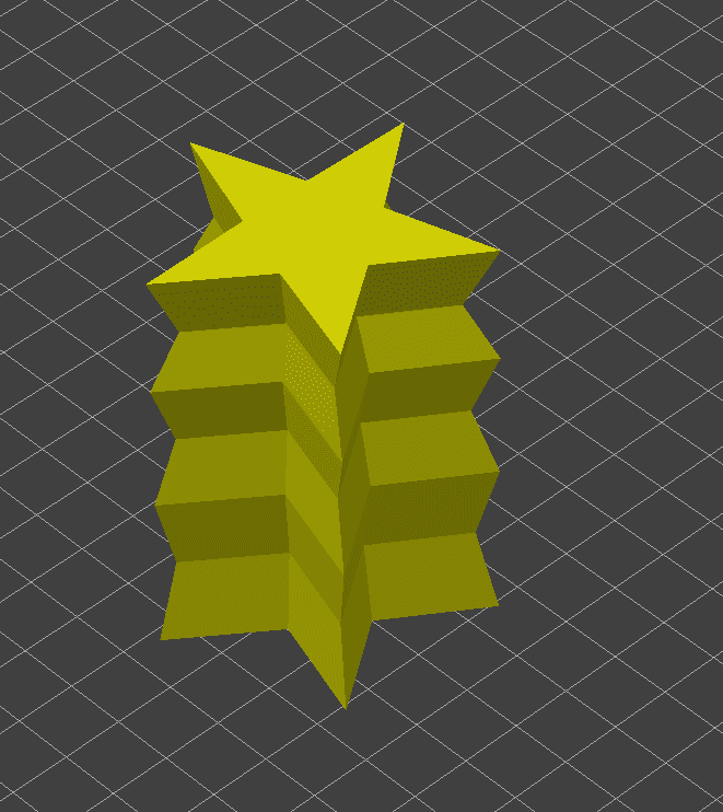 Star Vase 3d model