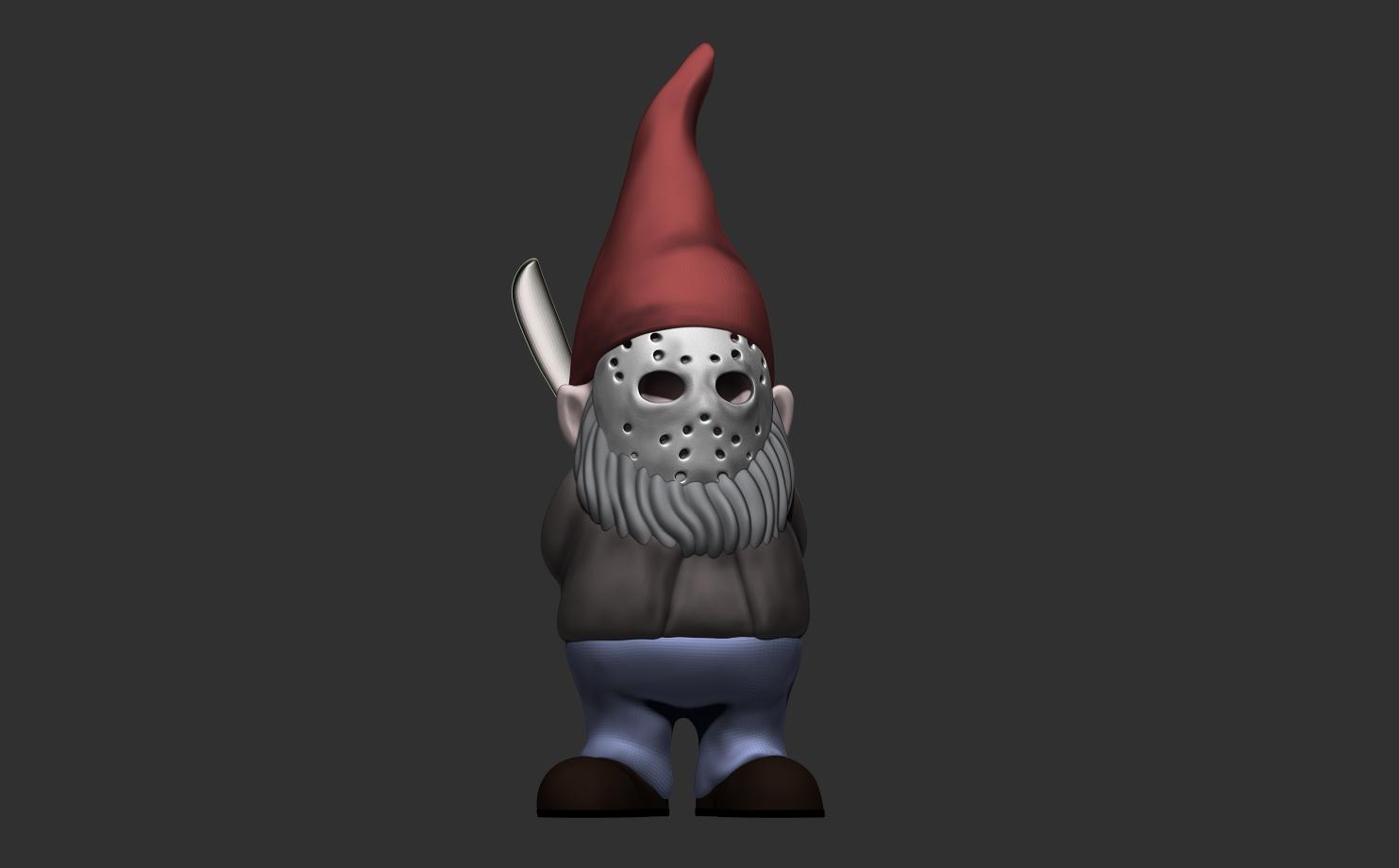 Murderous Gnome 3d model