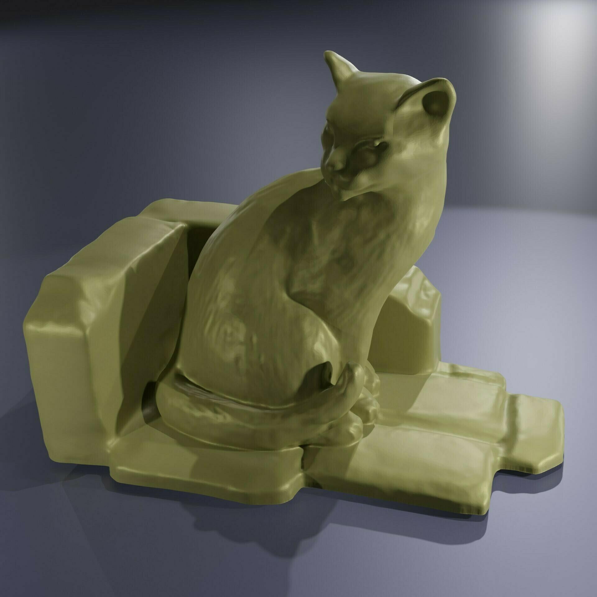 Street Cat 3d model