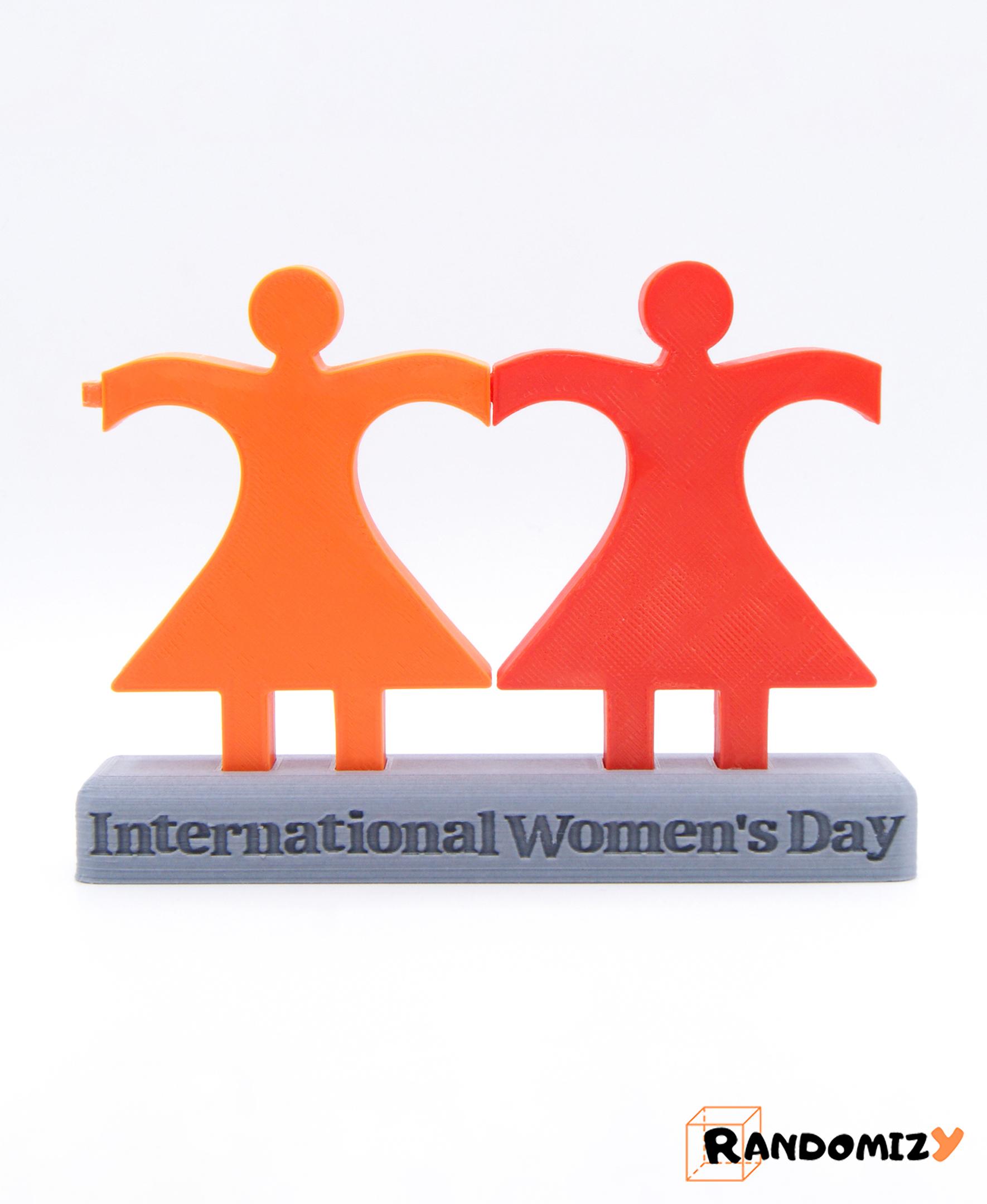 International Women's Day 3d model