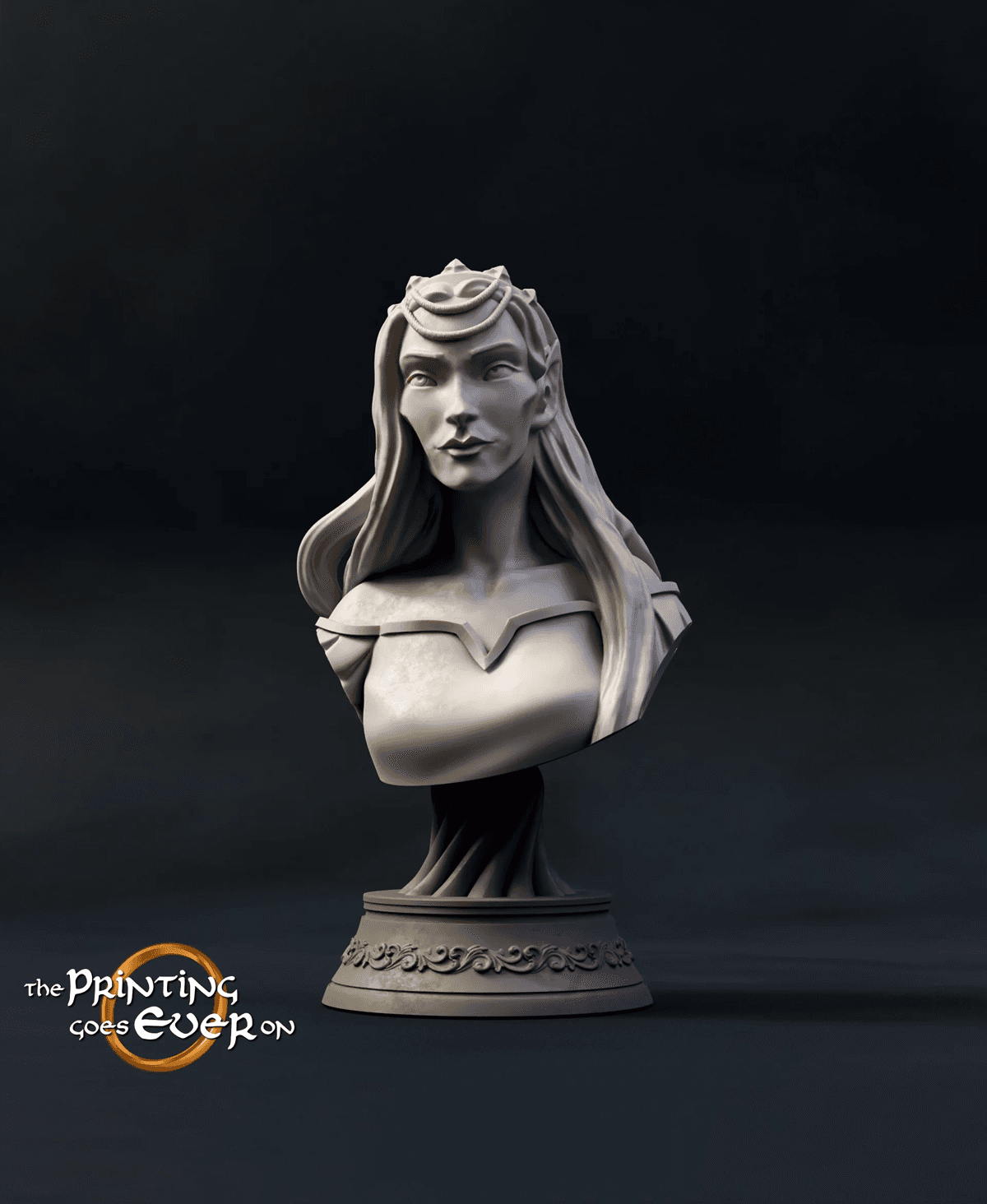 Queen Gladhiel - Bust 3d model