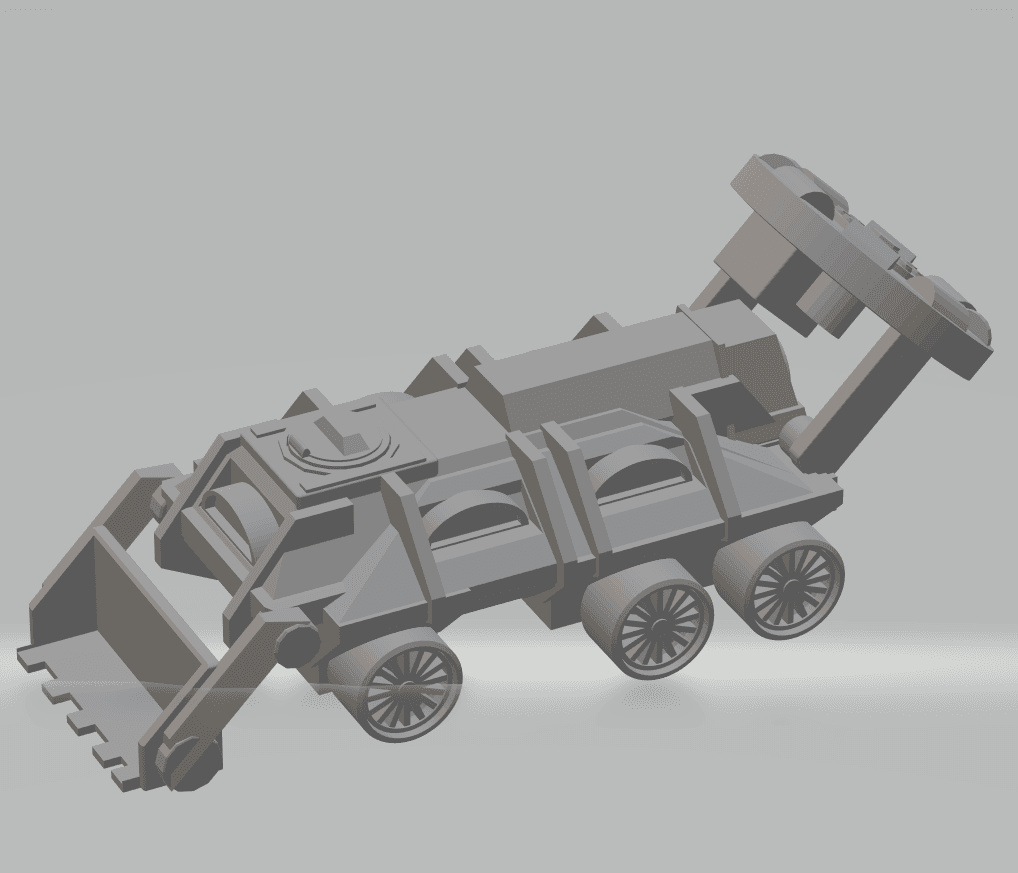 FHW: Diarr The Bore Assault carrier 3d model