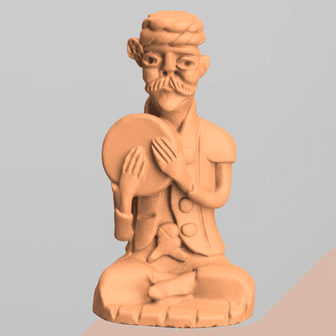 totem statue 3d model