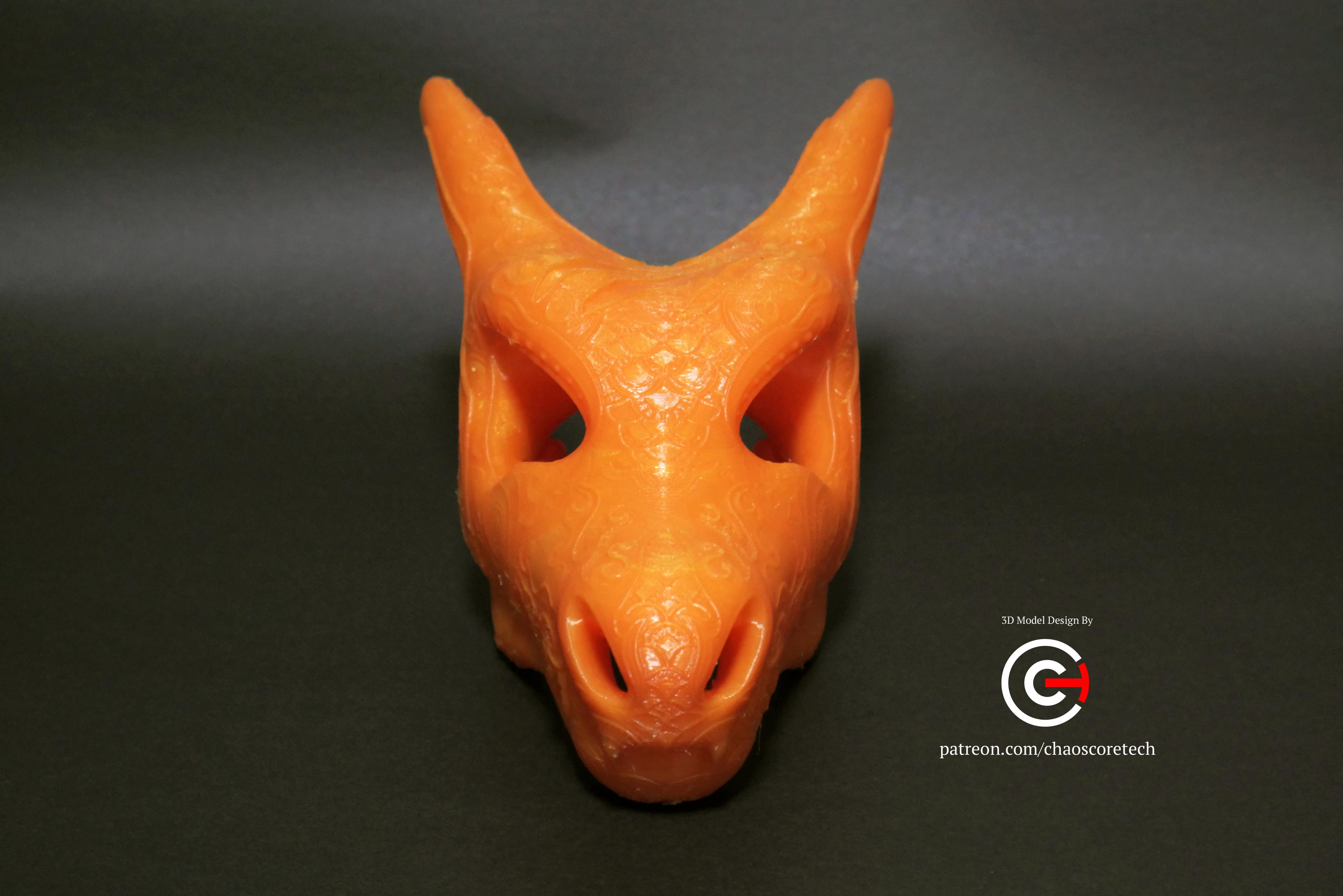 Ornate Charizard Skull (Pokémon) 3d model