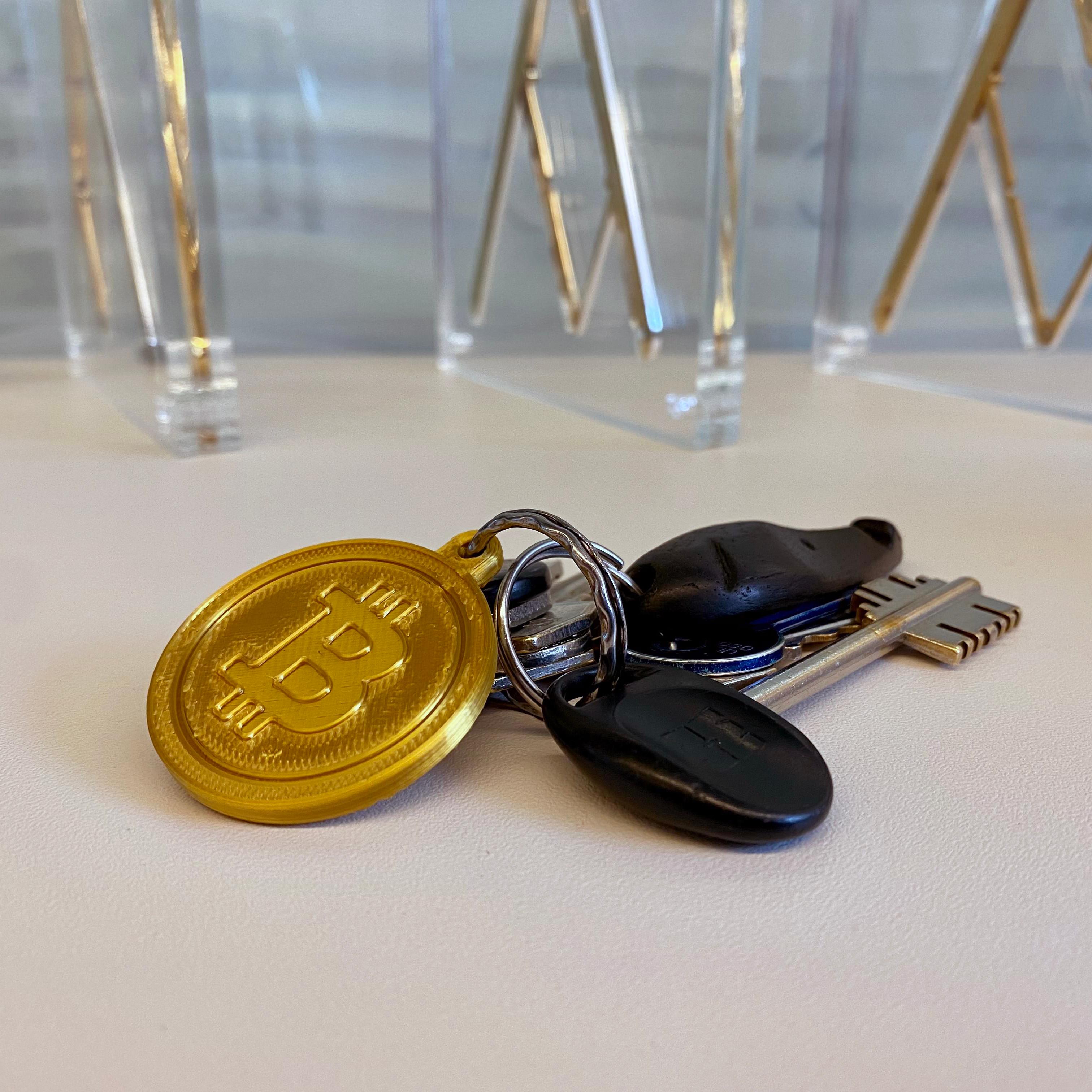 Crypto keychains 3d model