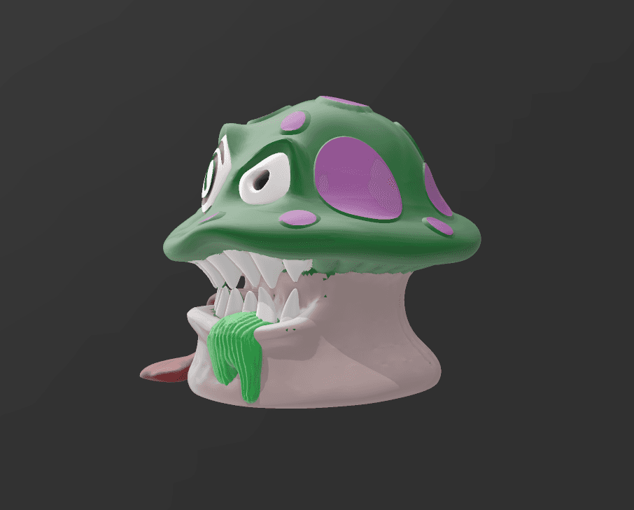 monster mushroom  3d model