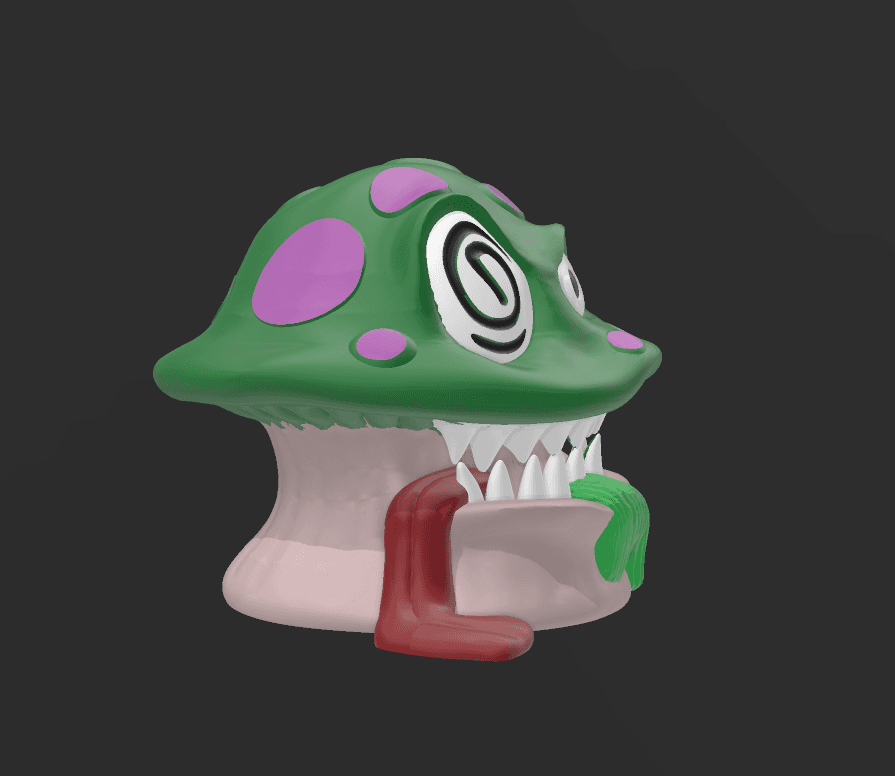 monster mushroom  3d model