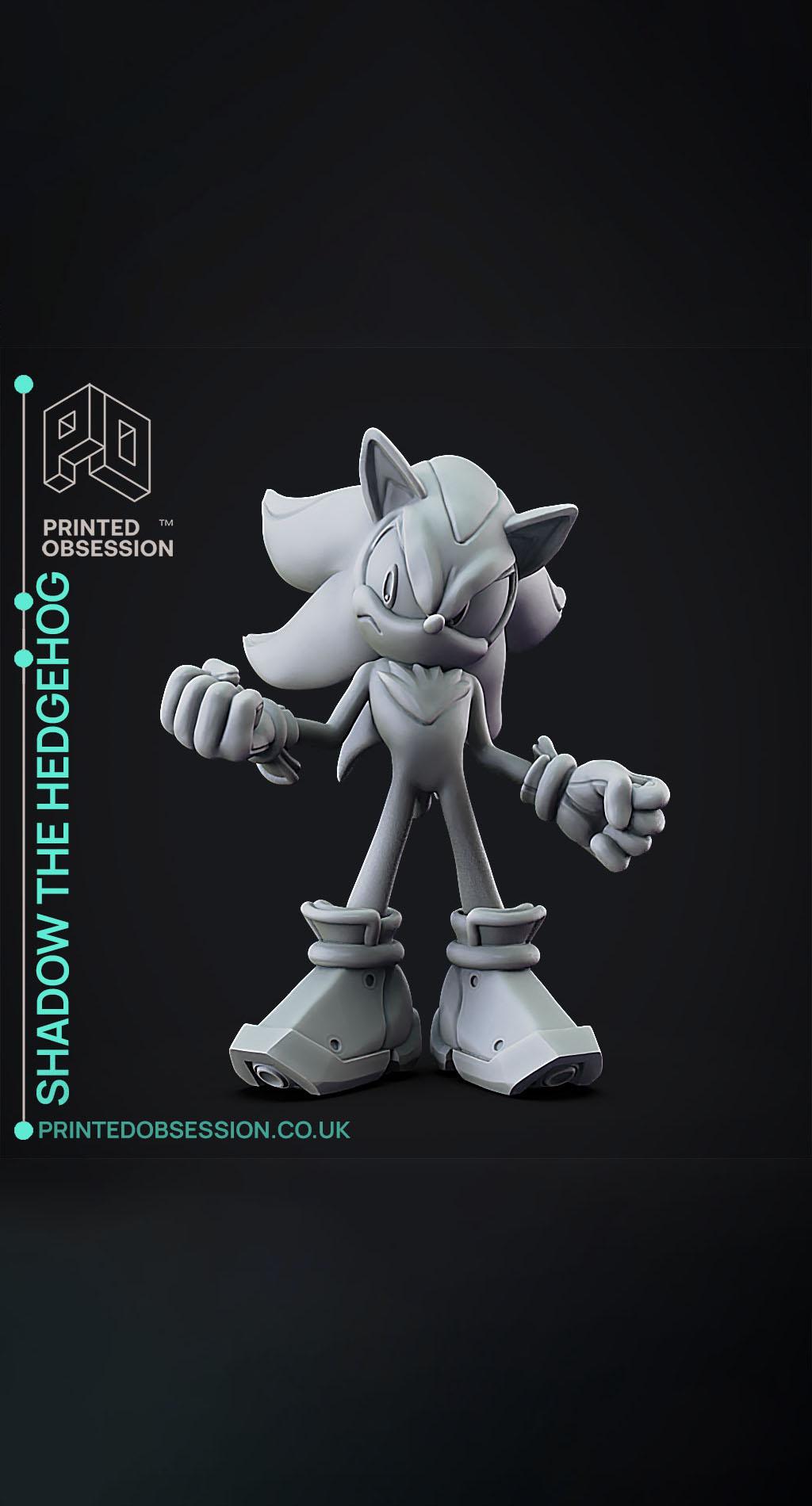 Shadow The Hedgehog - Sonic Adventure 2 - Fan Art 3d model