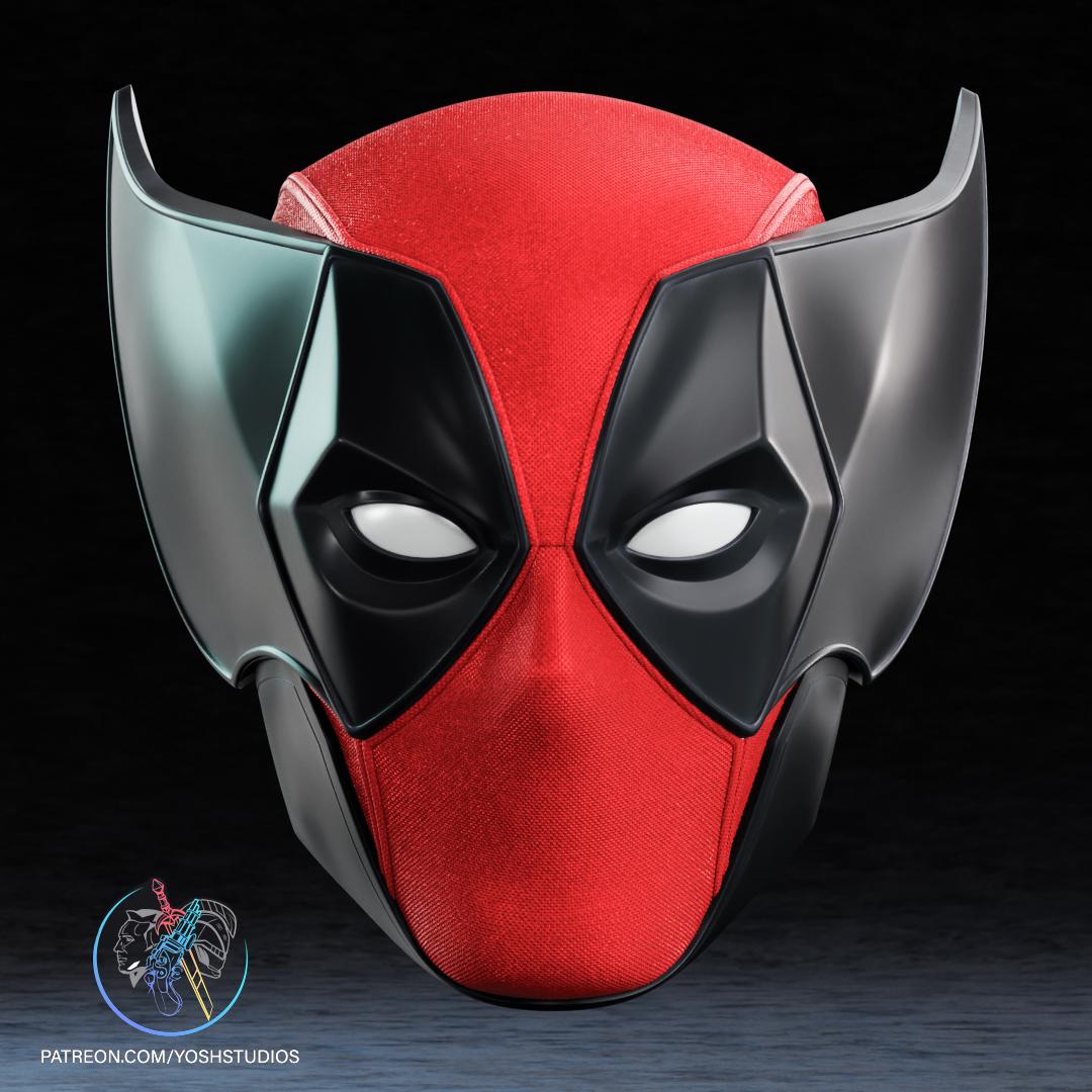 Wolverine-Pool Mask 3d Printer Files STL 3d model