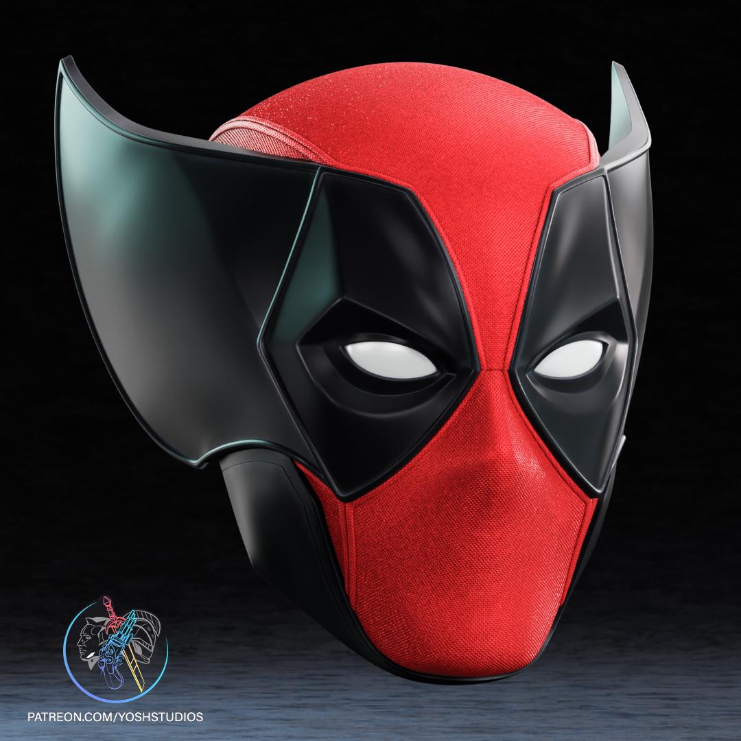 Wolverine-Pool Mask 3d Printer Files STL 3d model