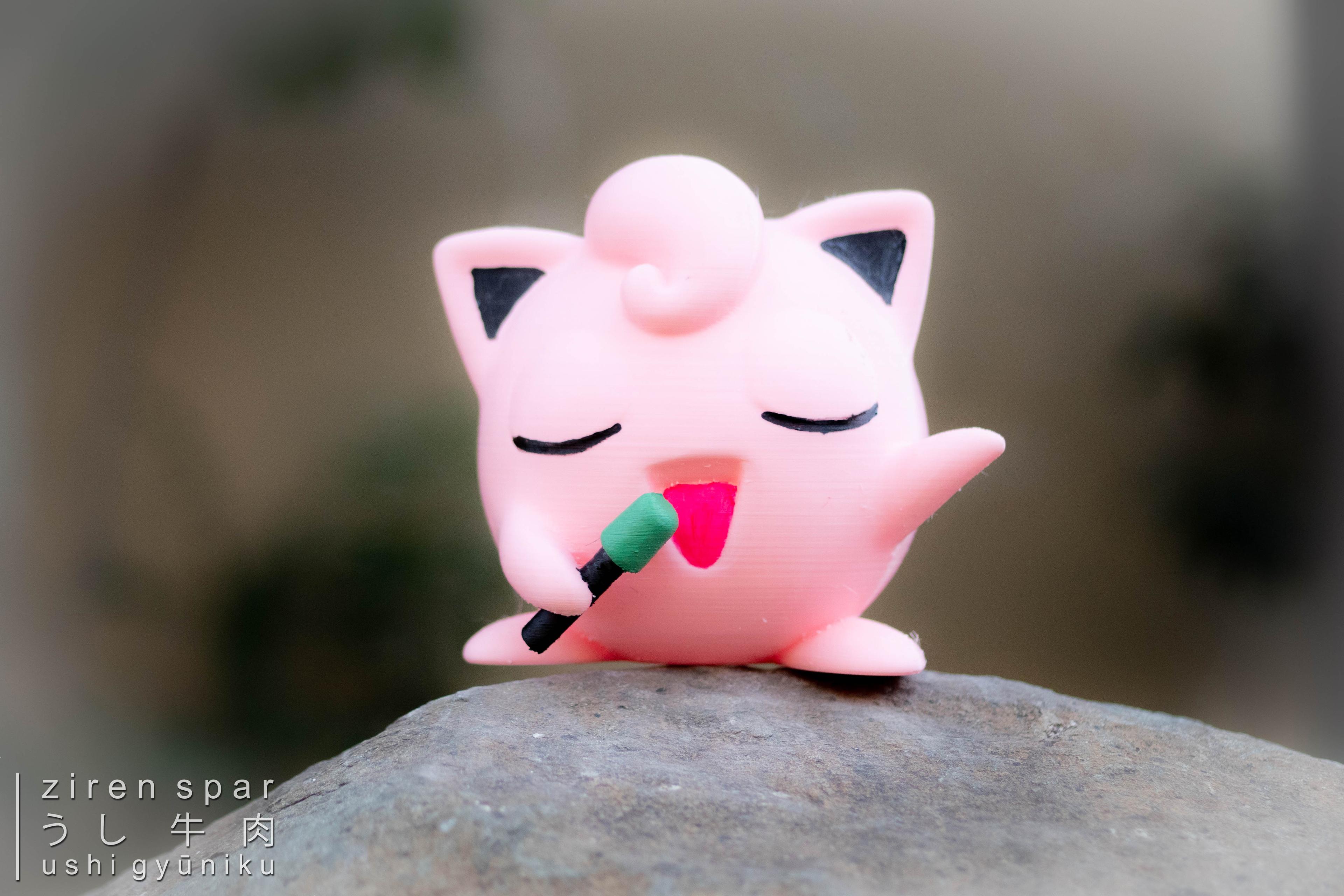 Jigglypuff(Pokémon) - wouldn't mind hearing jigglypuff's singing then waking up only once covid is over 🥱😴🥱😴
📸 gears: niichan 
🧩 assist: touchan & kāchan 
🧵 unbranded: cheapest found on shopee
🖨️ creality ender 3 pro w/ capricorn tube

#filamentfebruary - 3d model