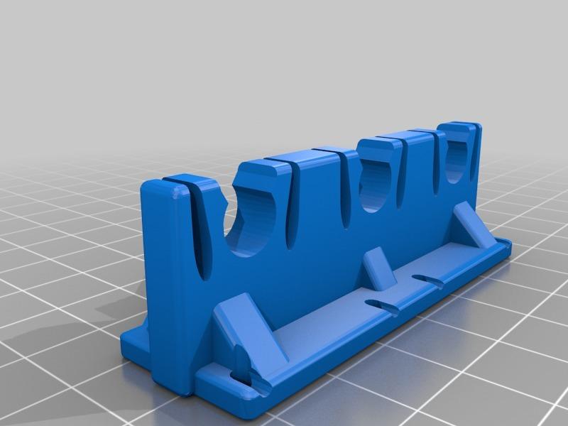 Three Arrow Mount - 3-fach Pfeilhalter 3d model