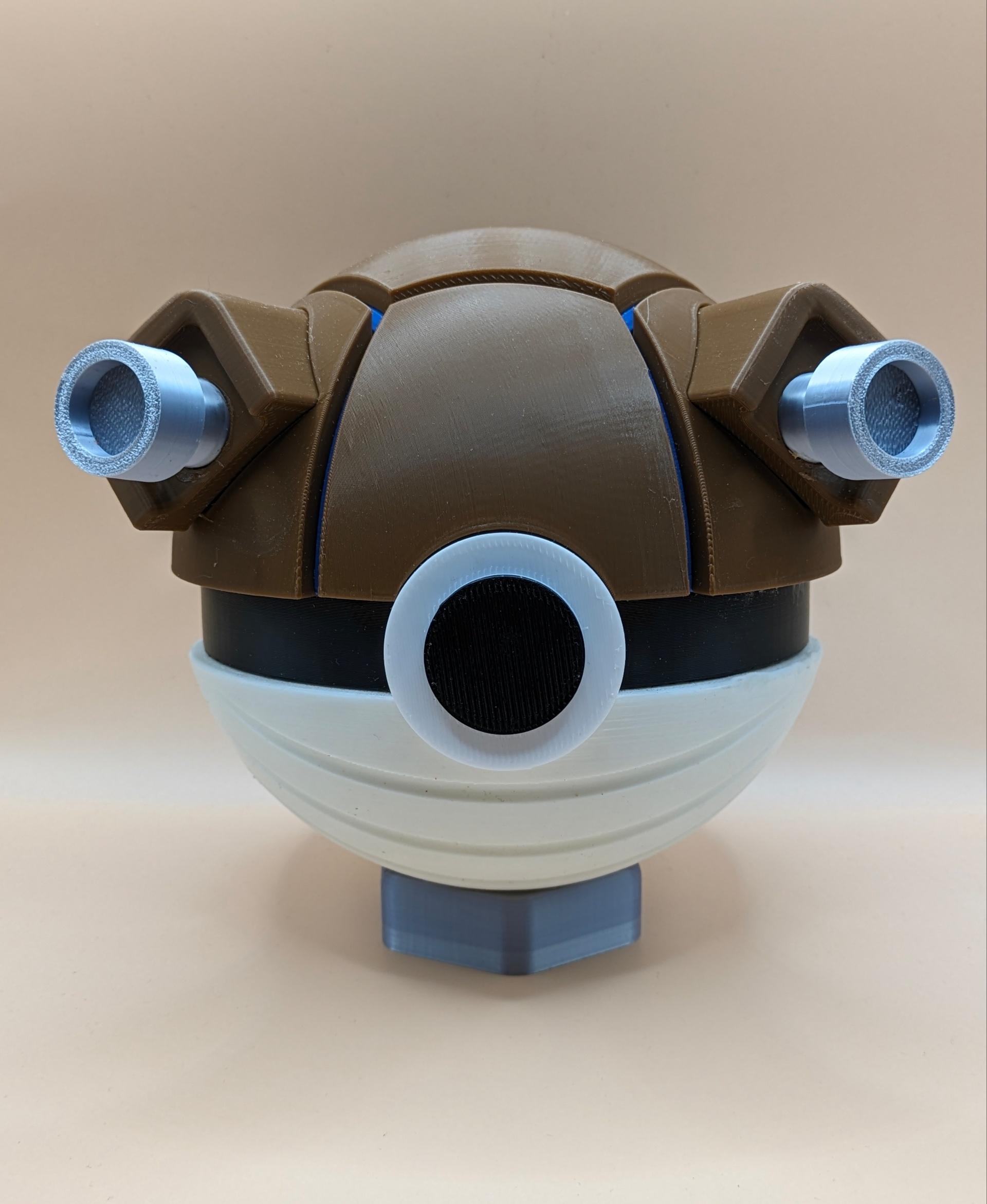 Blastoise Pokeball (COMPLETE & MULTIPART Versions!) 3d model