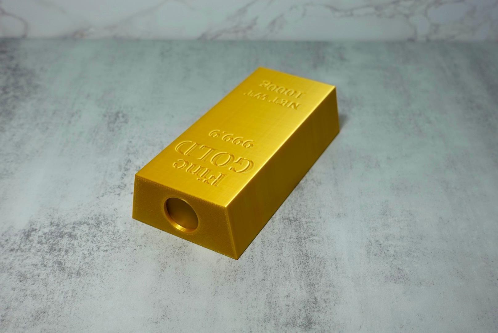 Gold Bar Organizer 3d model