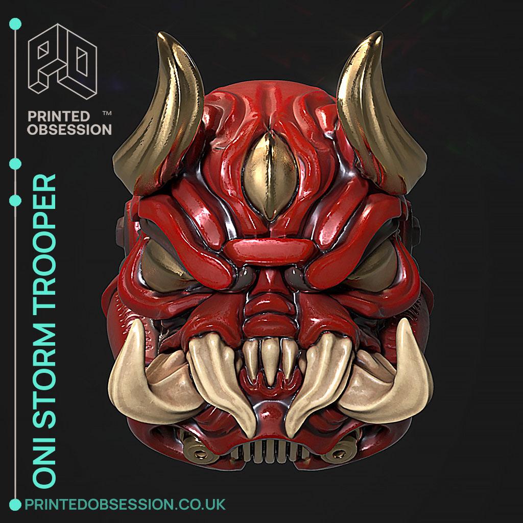 Oni Stormtrooper Helmet - Star Wars - Fanart 3d model