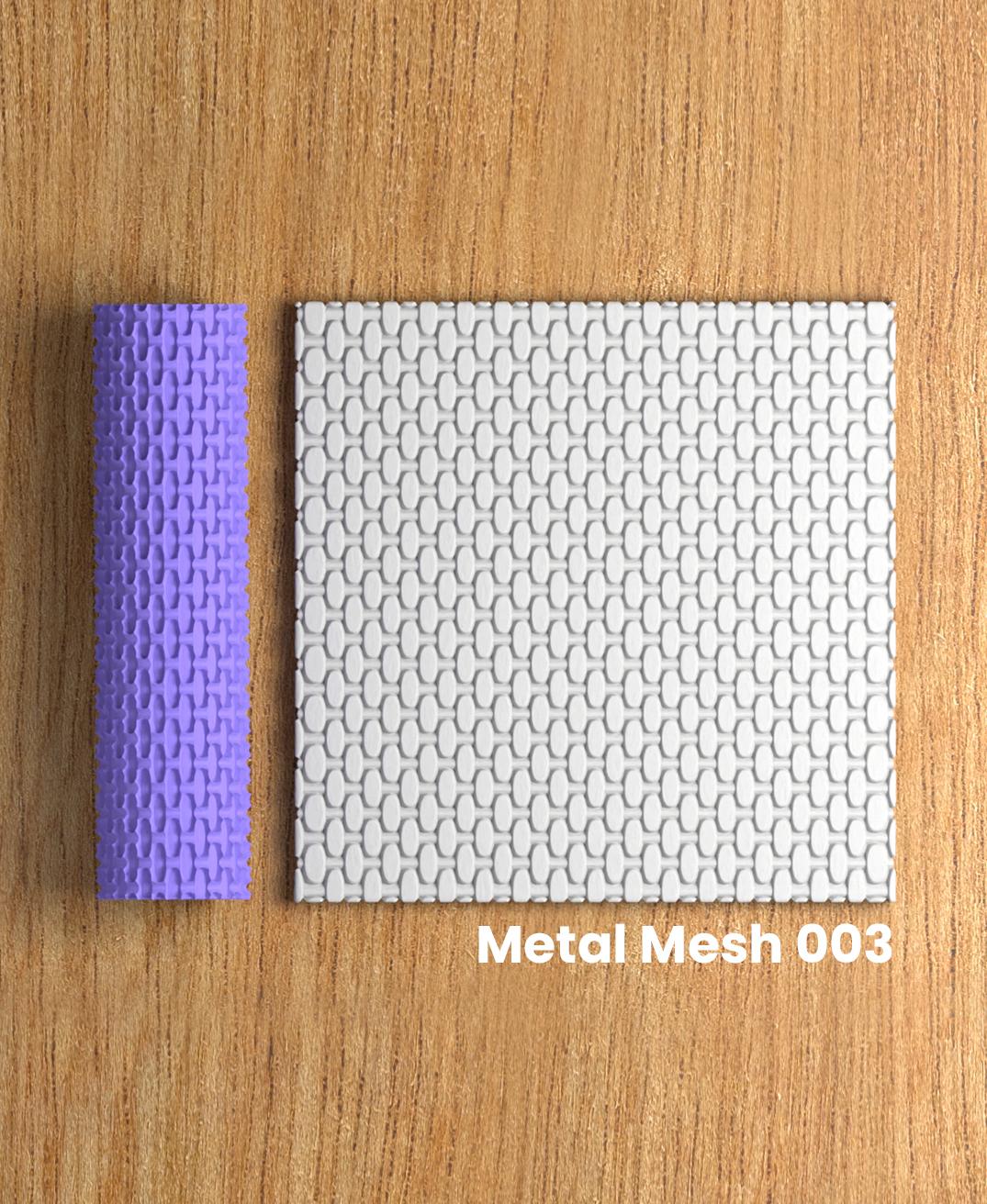 Collection Soda | Metal Mesh 003 | Polymer Clay Seamless Texture Roller 3d model