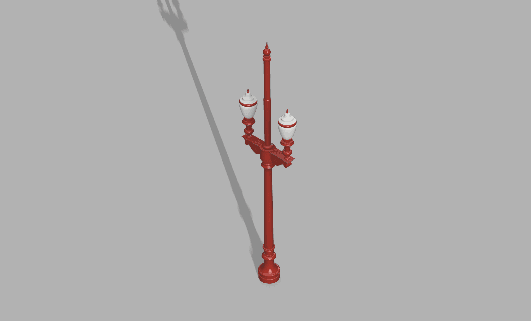 Street light 3d model