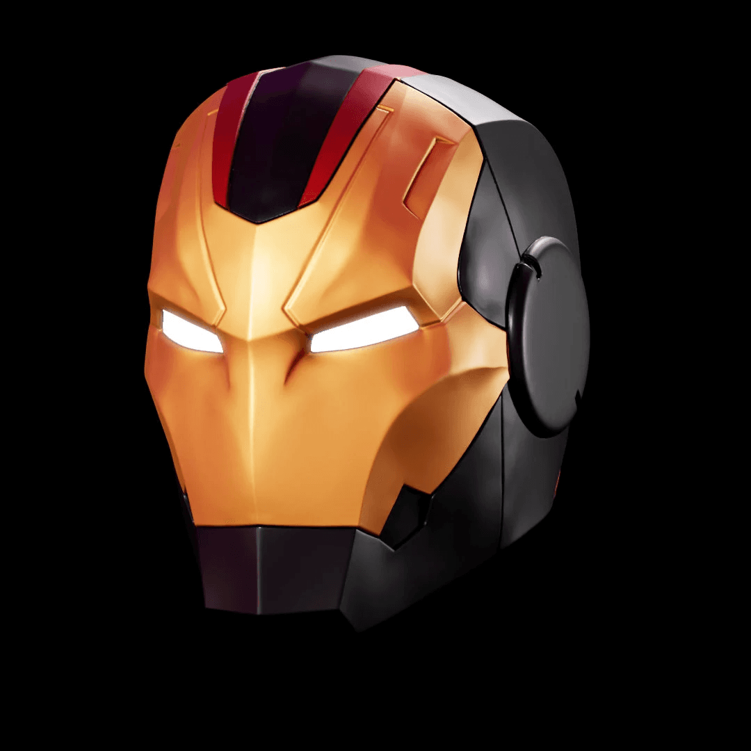 Iron Man Play Arts Kai Helmet 3d File STL 3d model