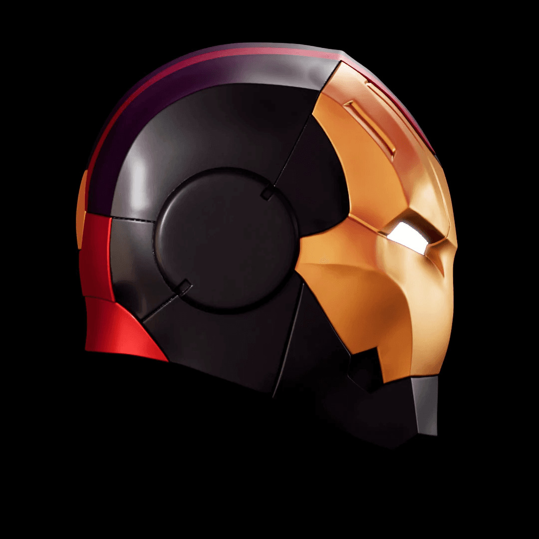 Iron Man Play Arts Kai Helmet 3d File STL 3d model