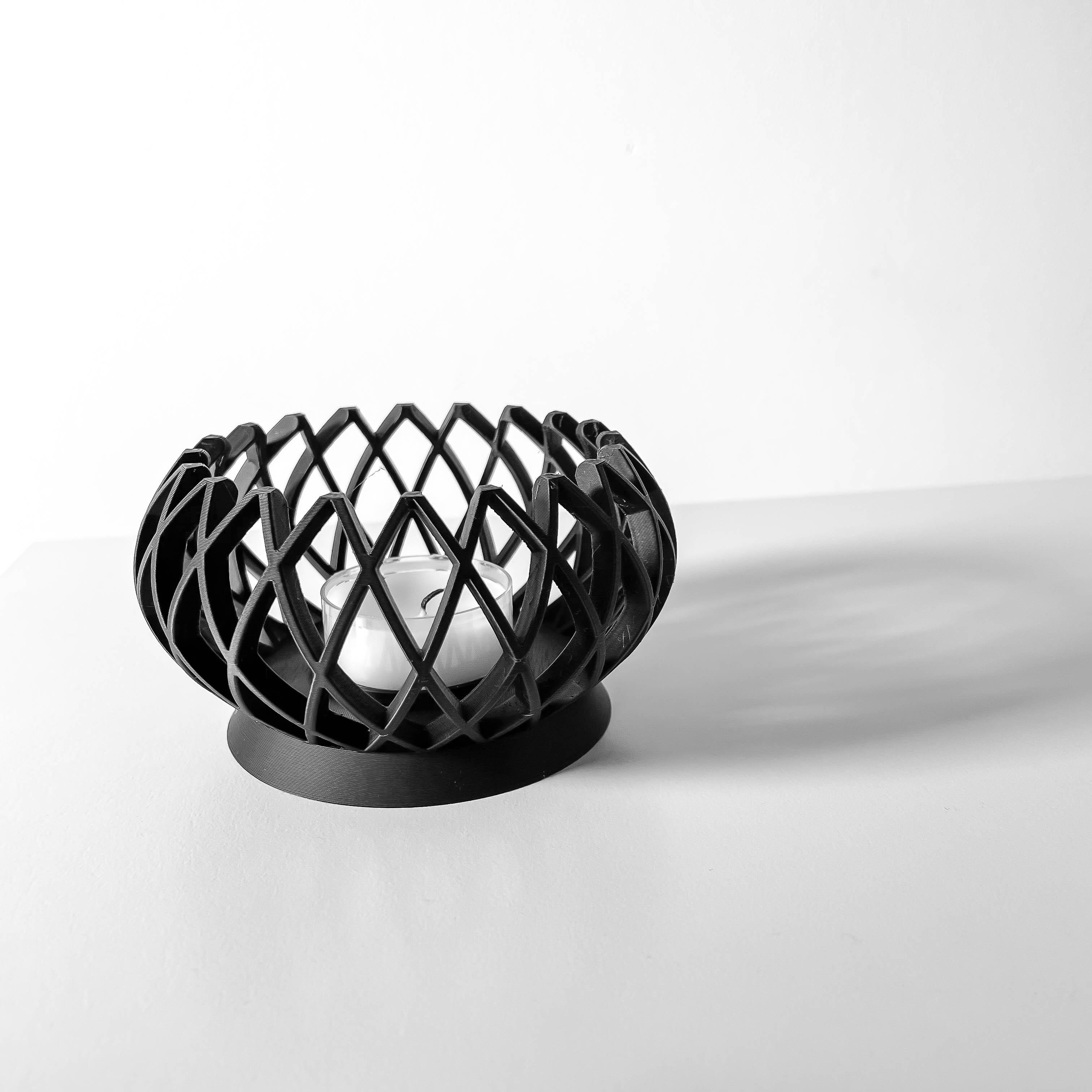 The Javi Tealight Candle Holder | Modern Home Decor 3d model