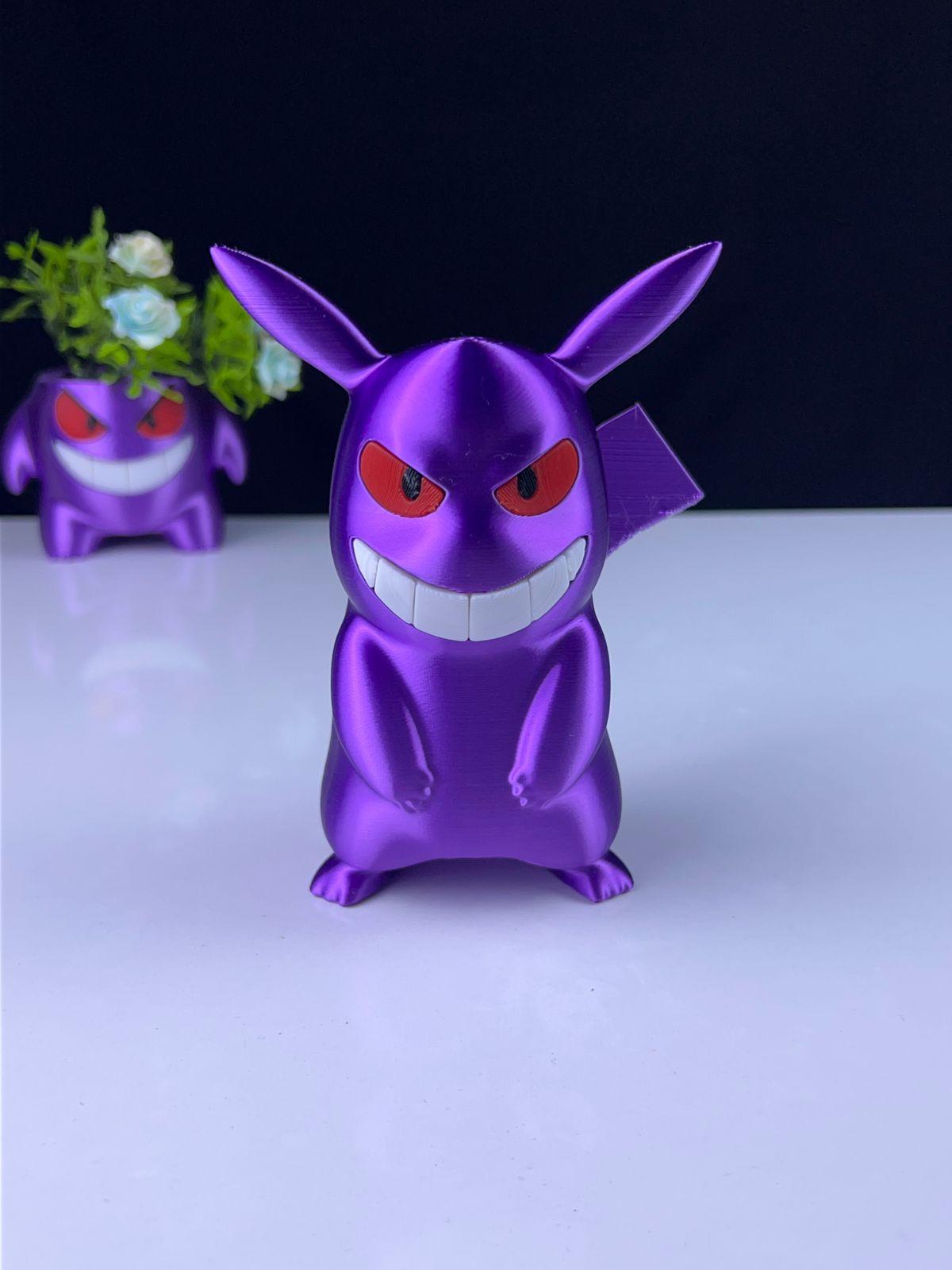 gengar pikachu 3d model