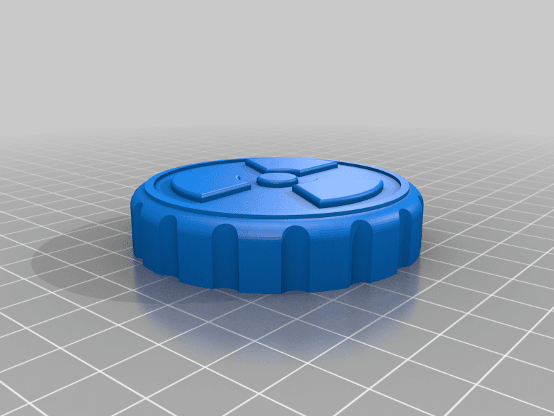 Nuke - Stash Jar Lid 3d model