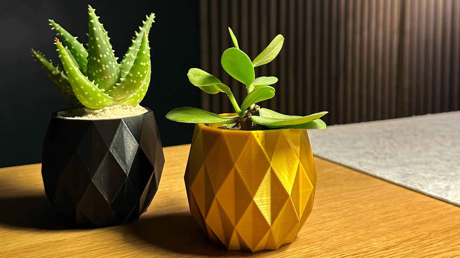 The Pineapple Planter ~  Planter ~ Free! 3d model