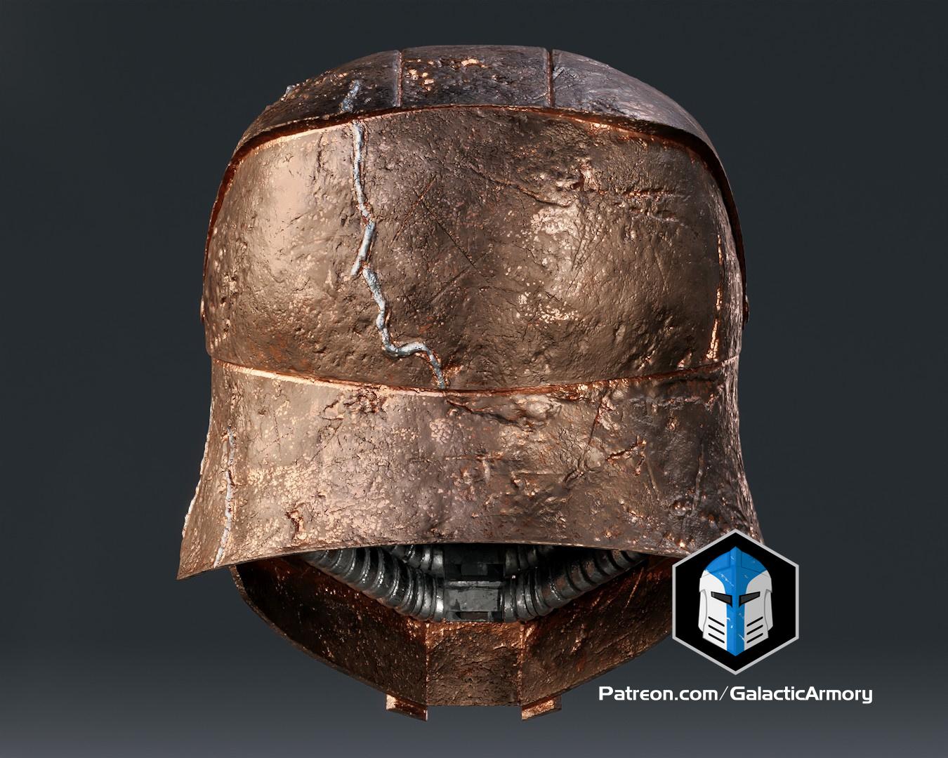 The Acolyte Stranger Helmet - 3D Print Files 3d model