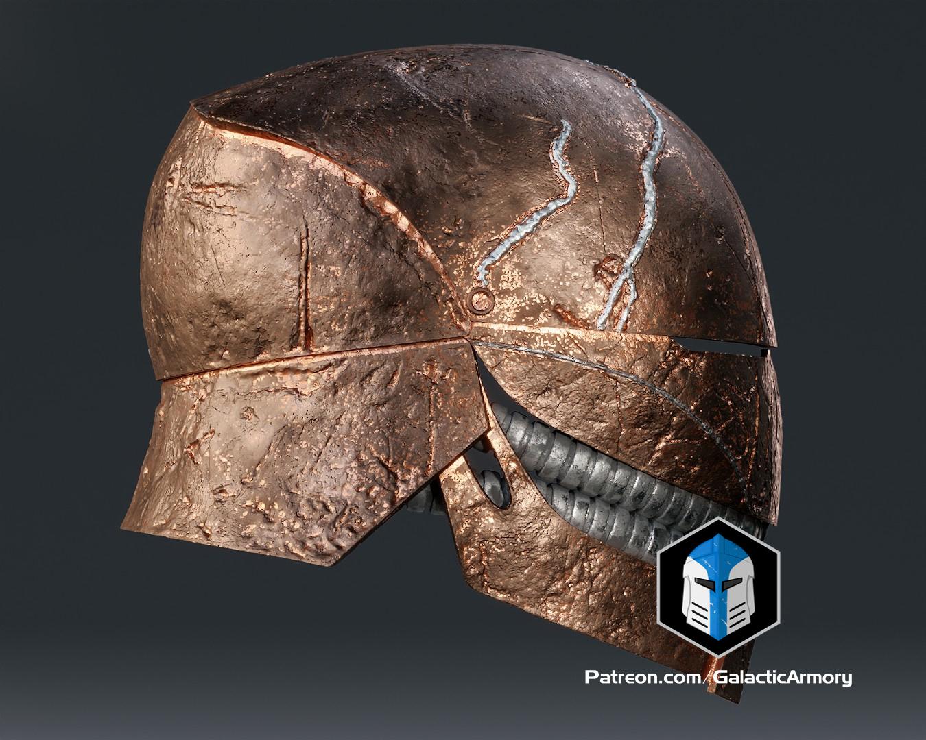 The Acolyte Stranger Helmet - 3D Print Files 3d model