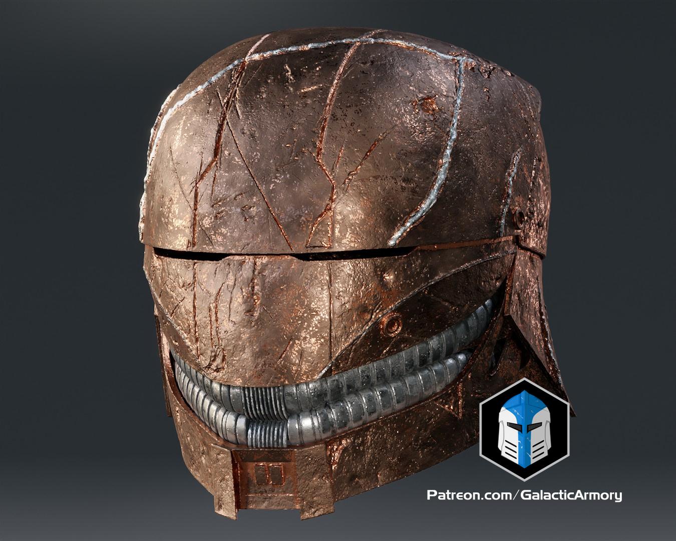 The Acolyte Stranger Helmet - 3D Print Files 3d model