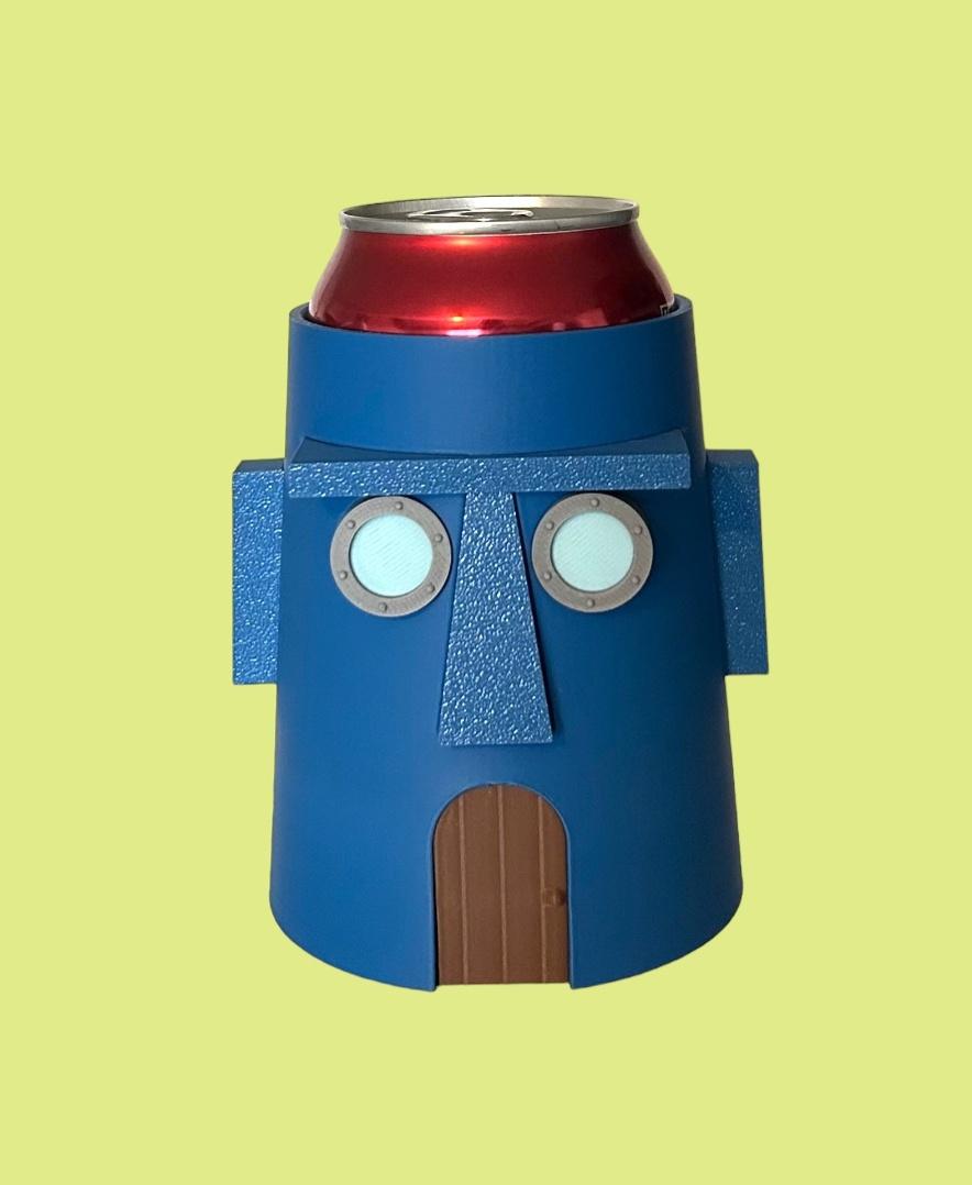 Squid House Koozie 3d model