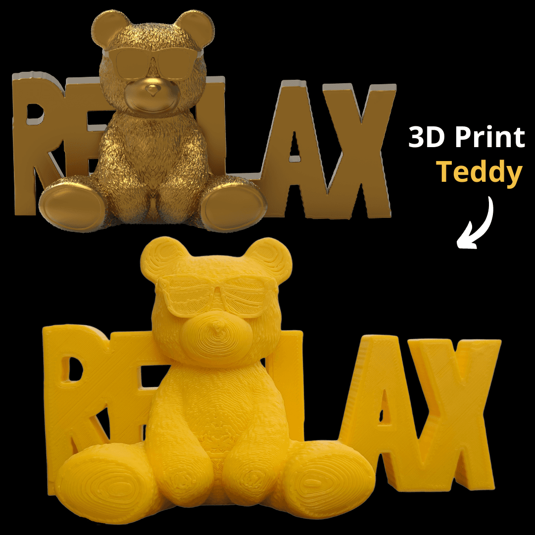 Relax Teddy 3d model