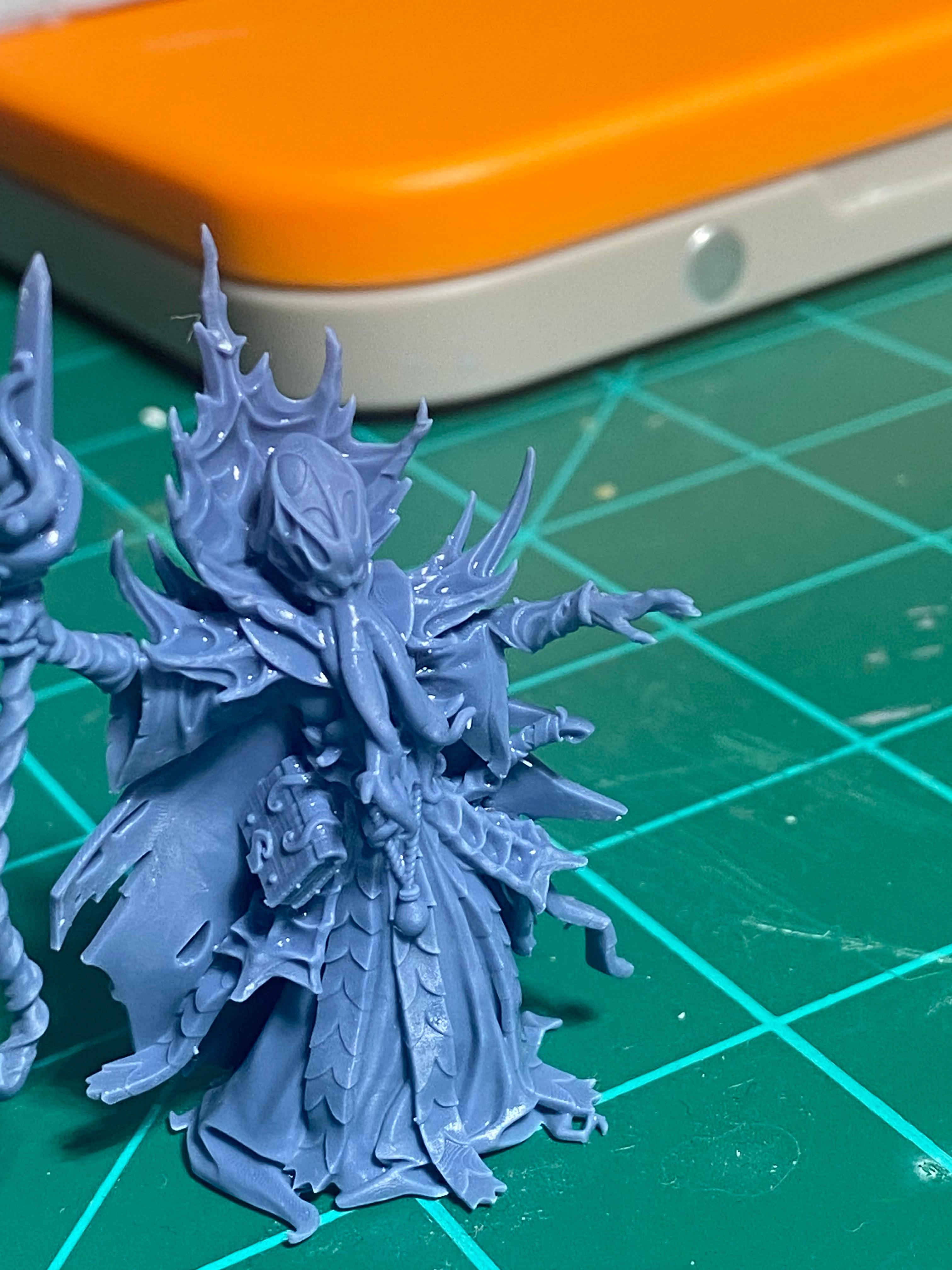 F Mindflayer Supreme - With Free Dragon Warhammer - 5e DnD Inspired for RPG and Wargamers - Supports were awesome as always. Printed well, cleaned up nice, and as always love the detail! Can’t wait to paint it up! - 3d model