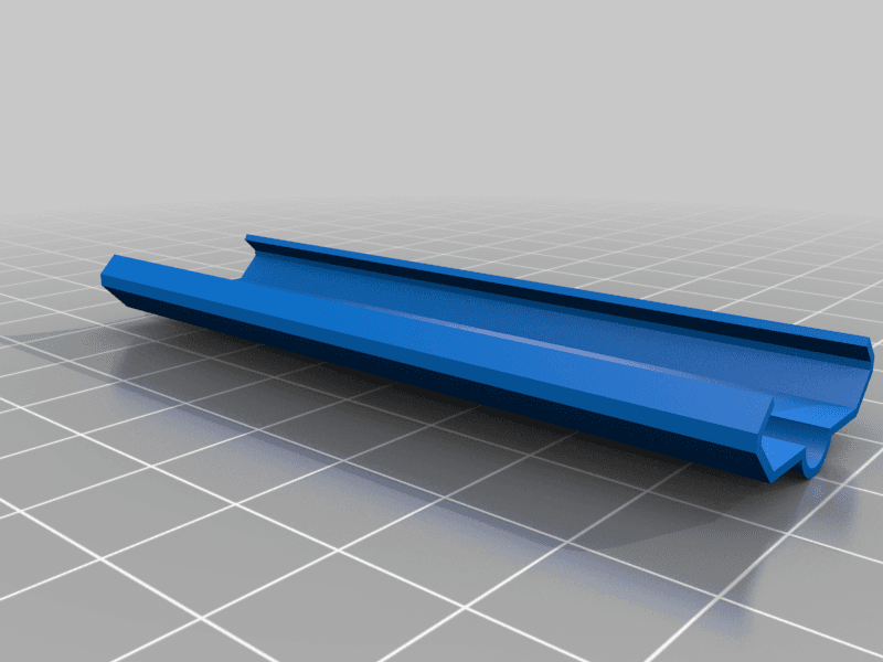 Nerf Gecko 2.0 Rail Delete Mod 3d model